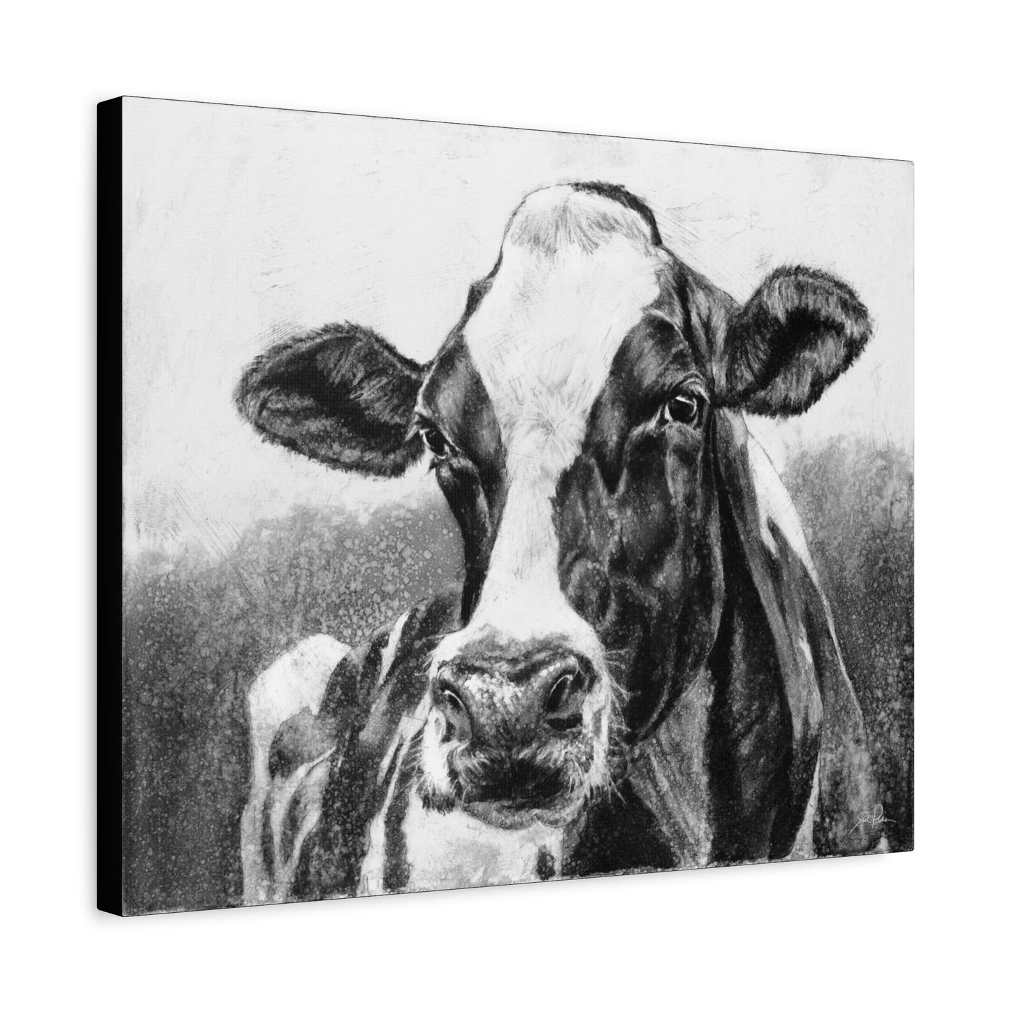 "Holstein" Stretched Canvas