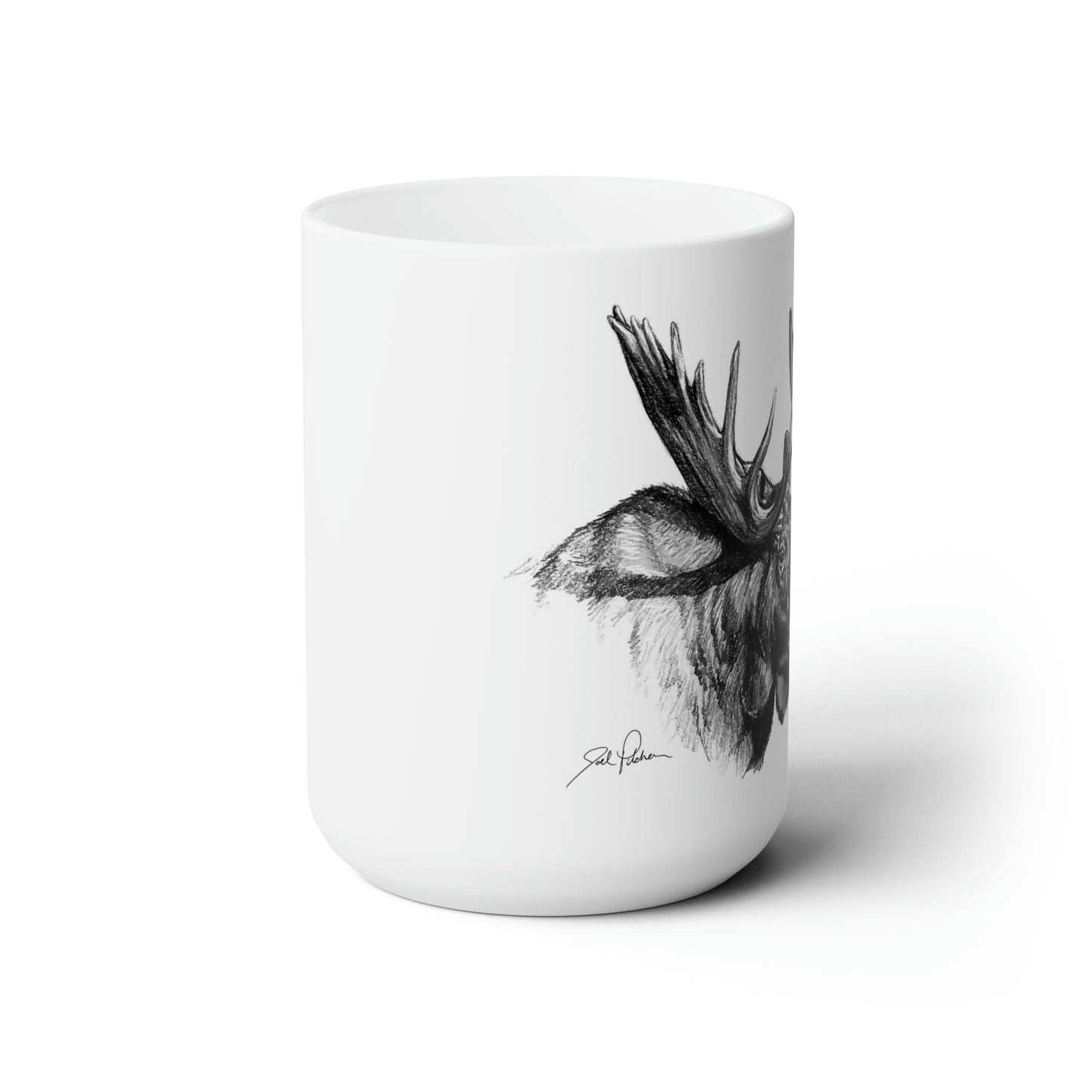 Moose Sketch Mug