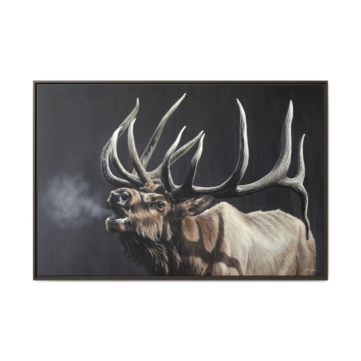 "Royal Persuasion" Framed Canvas