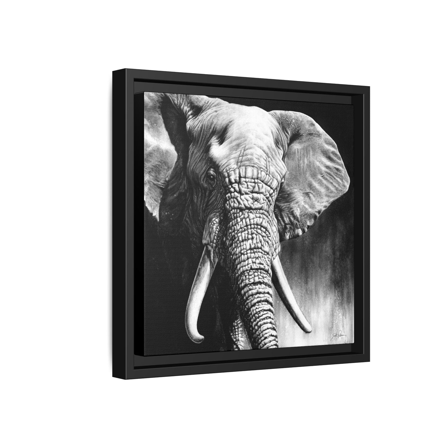 "High & Mighty" Framed Canvas