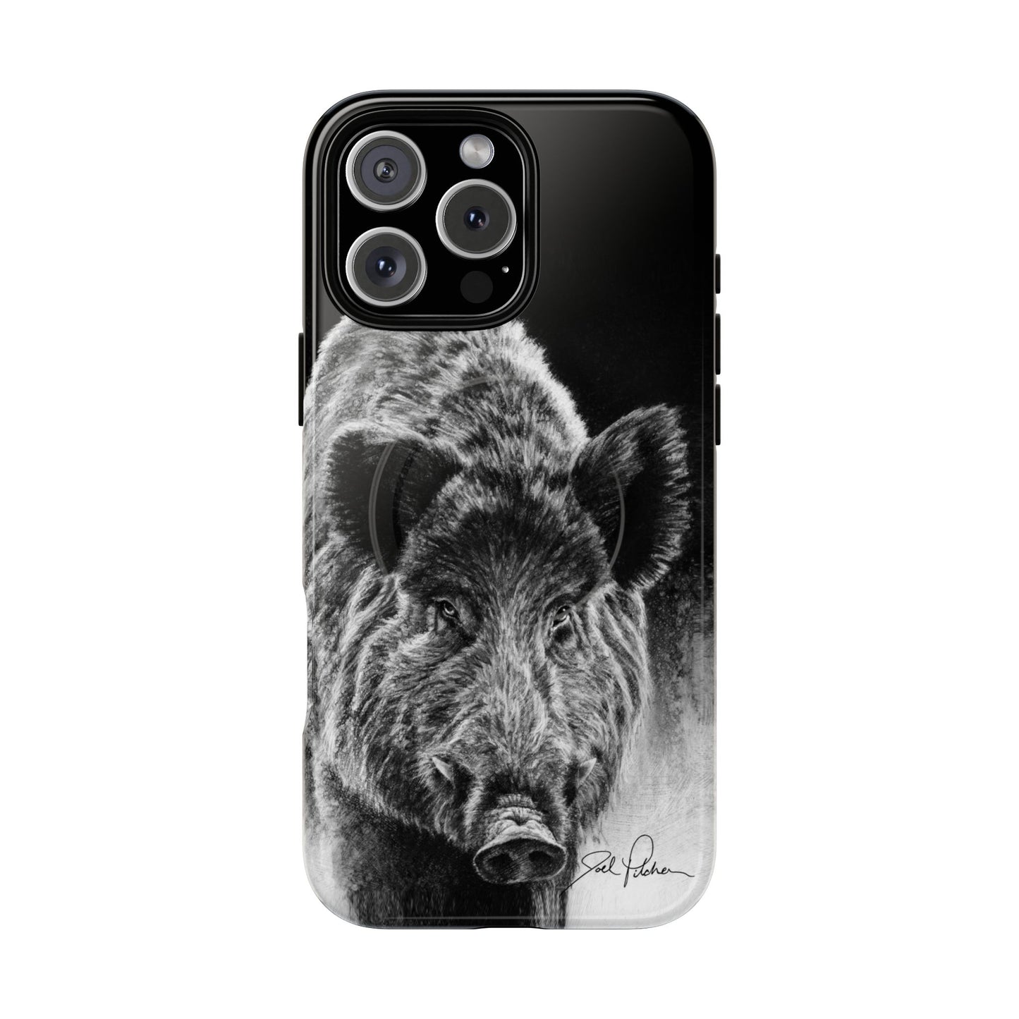 "Wild Boar" Magnetic Tough Case