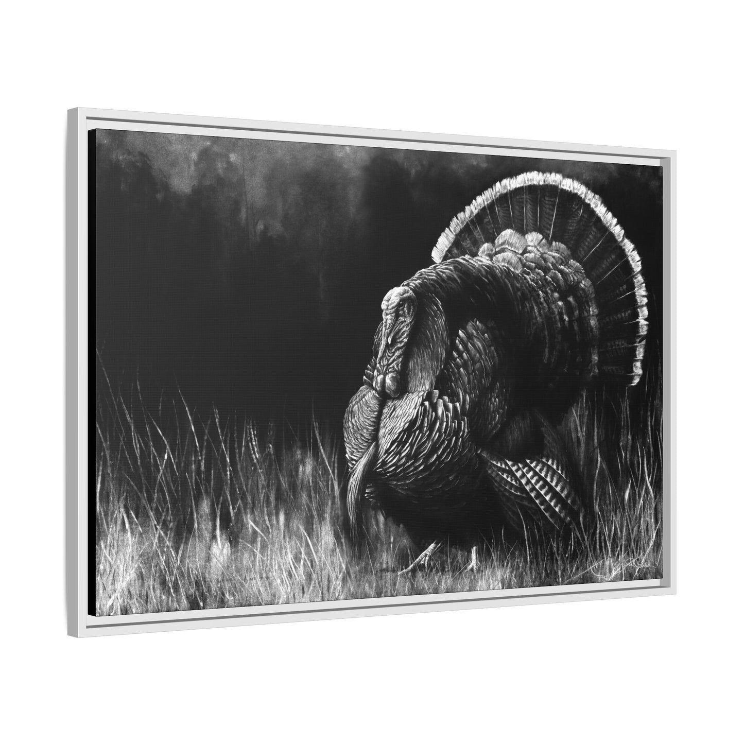 "Light It Up" Framed Canvas
