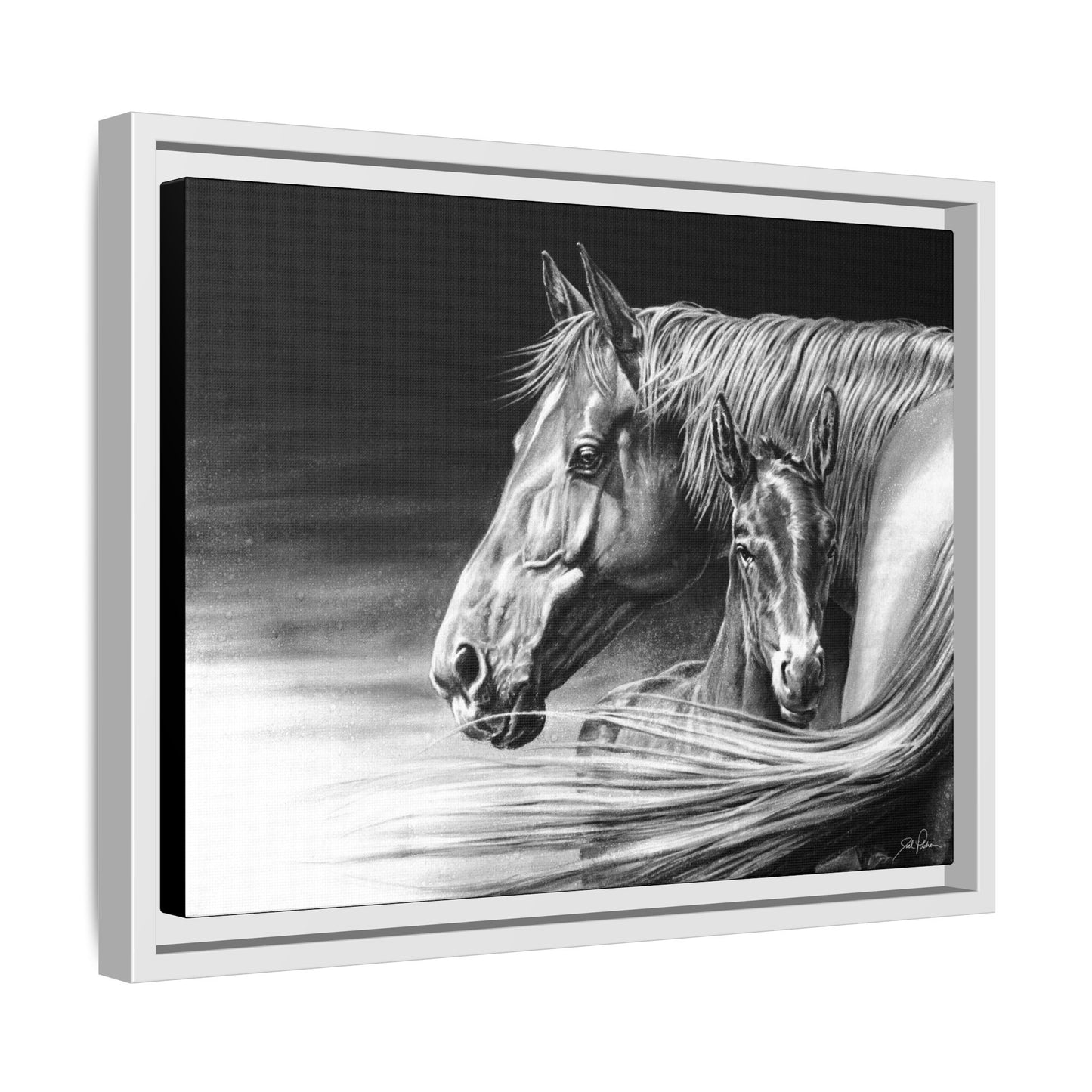 "Safe and Sound" Framed Canvas