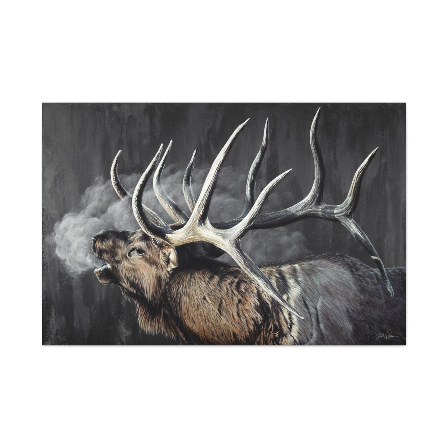 "Last Call" Stretched Canvas