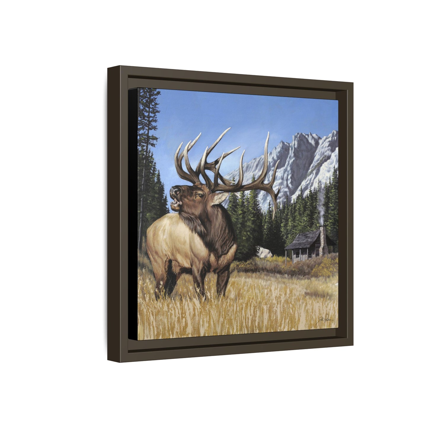"Sanctuary" Framed Canvas