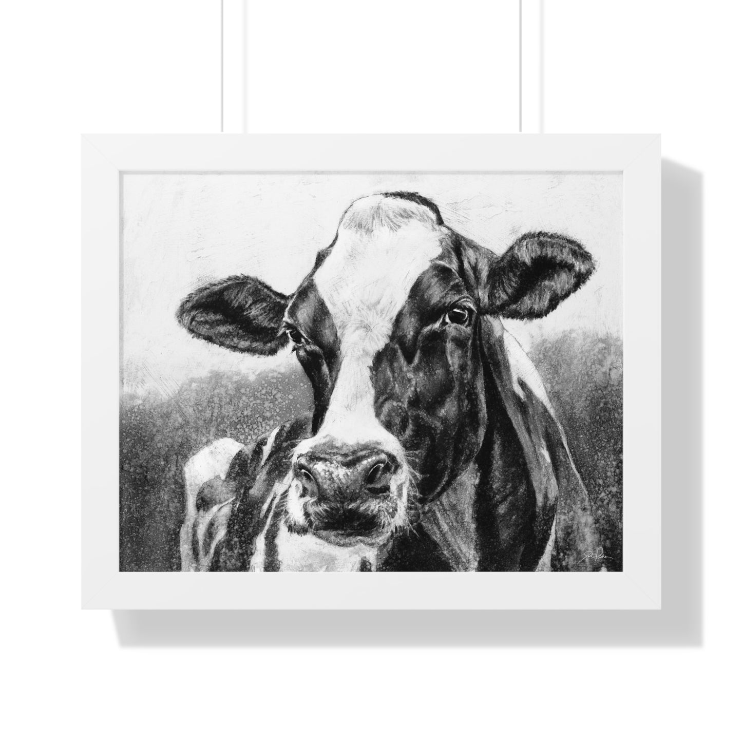 "Holstein" Framed Paper Print