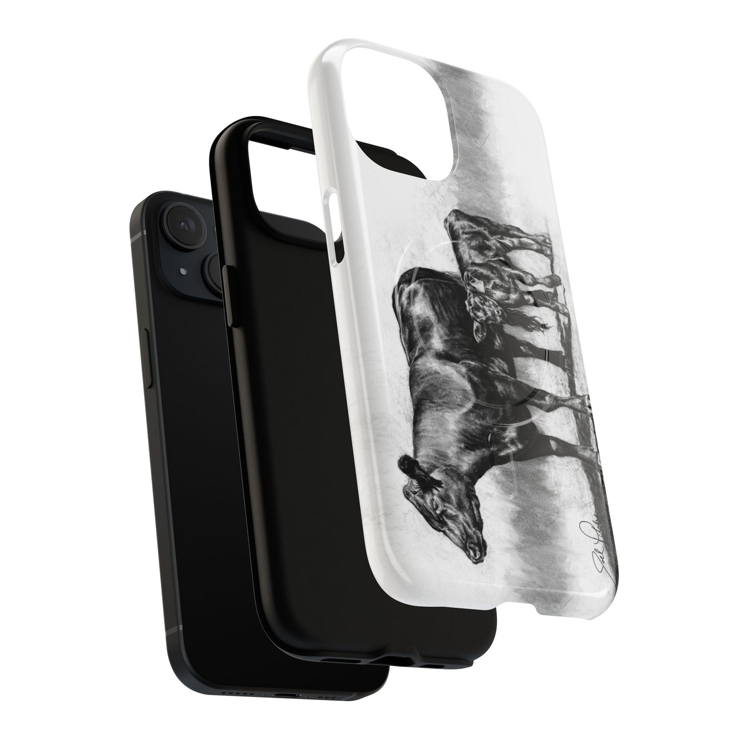 "Mama Cow & Calf" Magnetic Tough Case