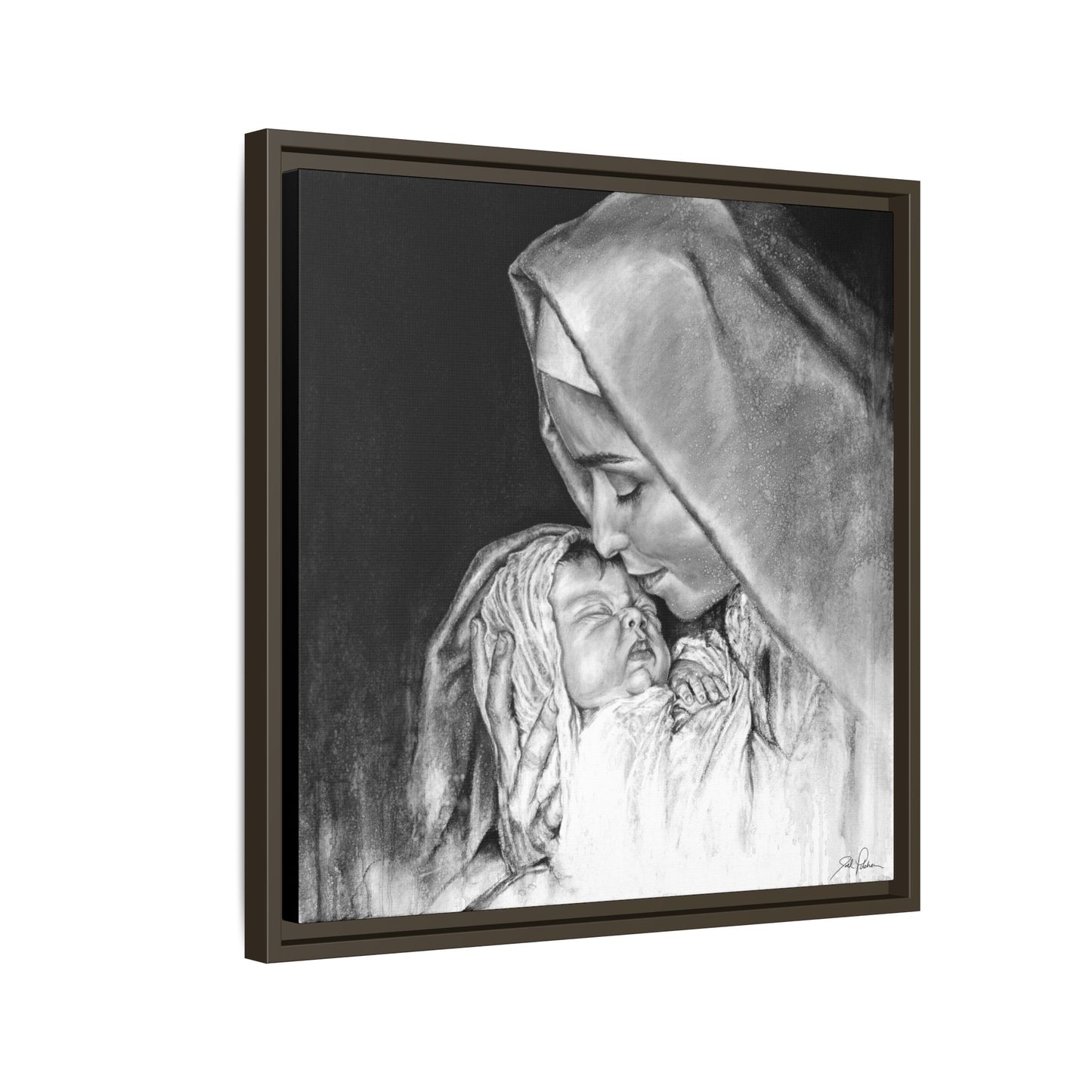 "King of Kings" Framed Canvas
