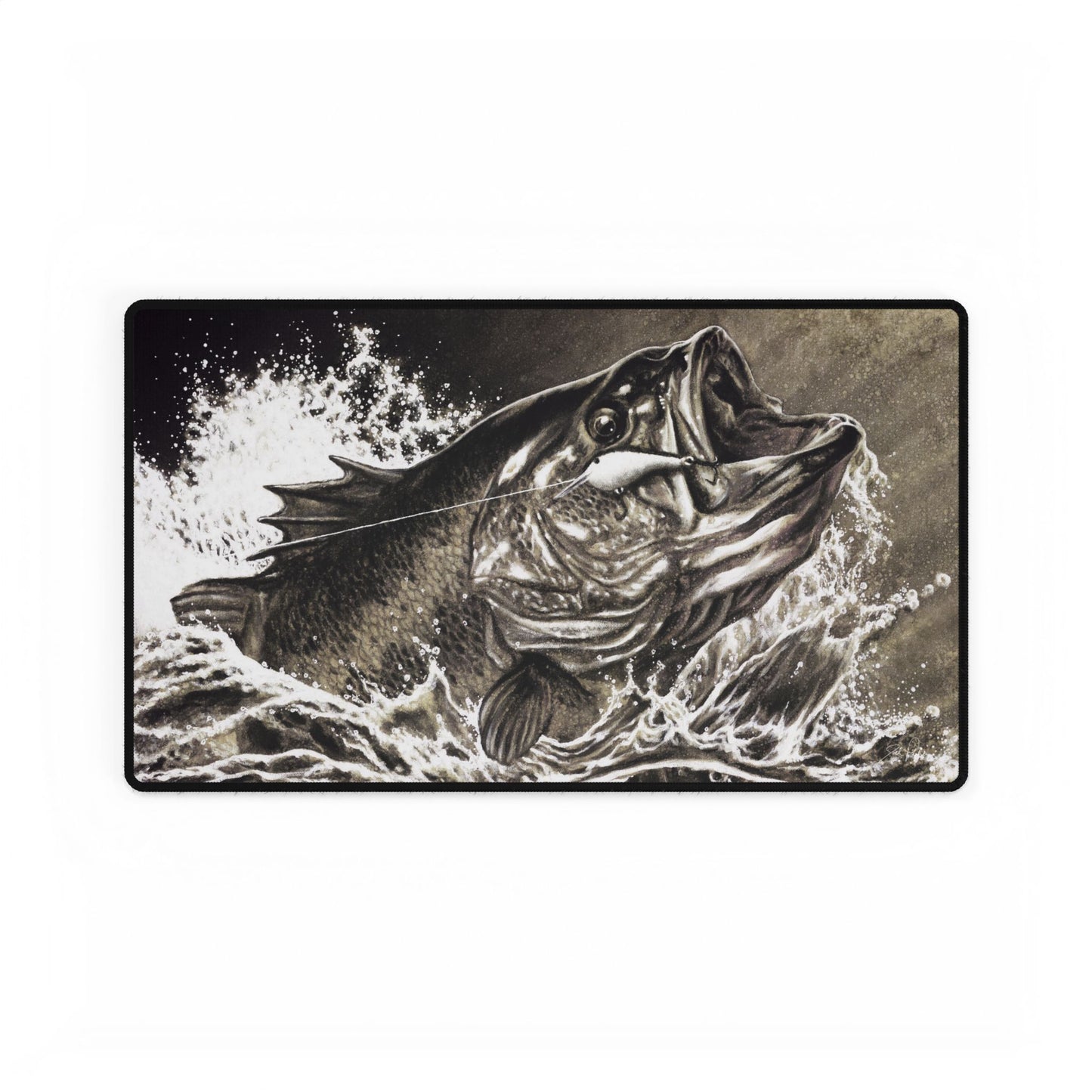 "Hooked" Mouse Pad
