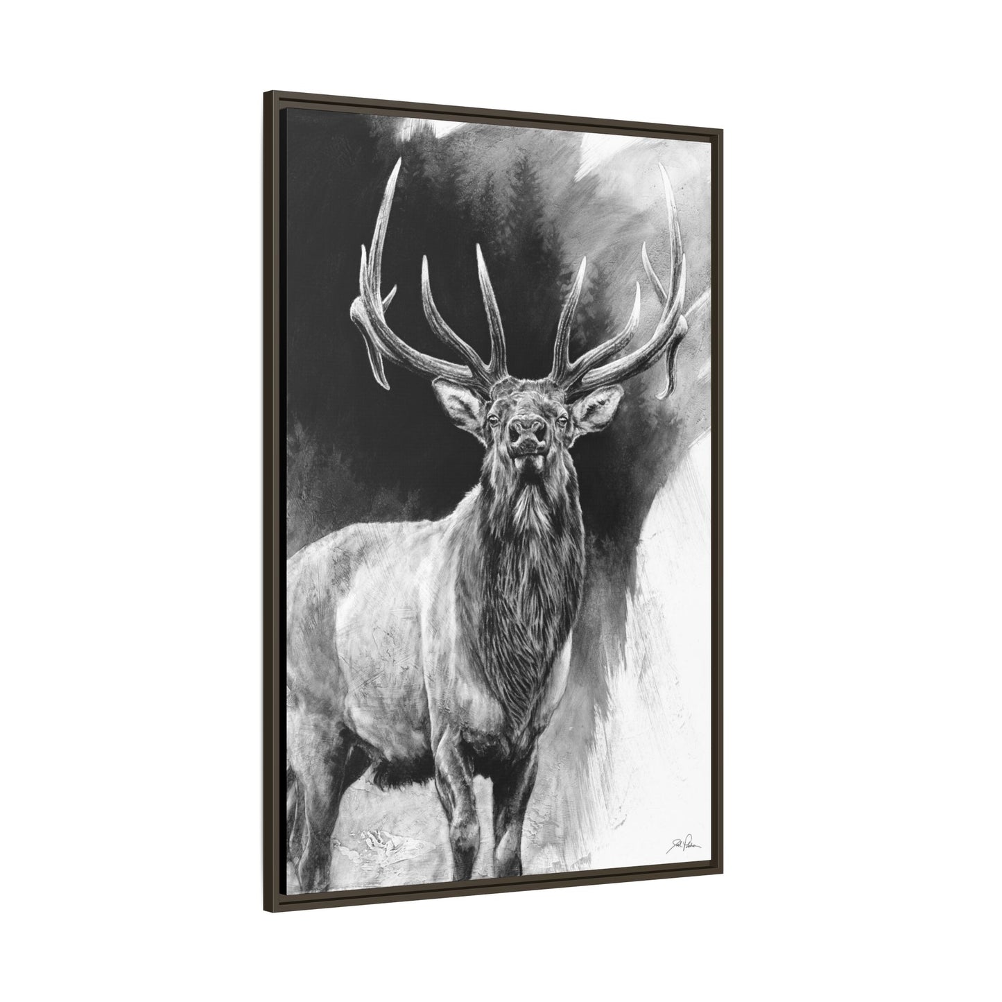 "Standing Tall" Framed Canvas