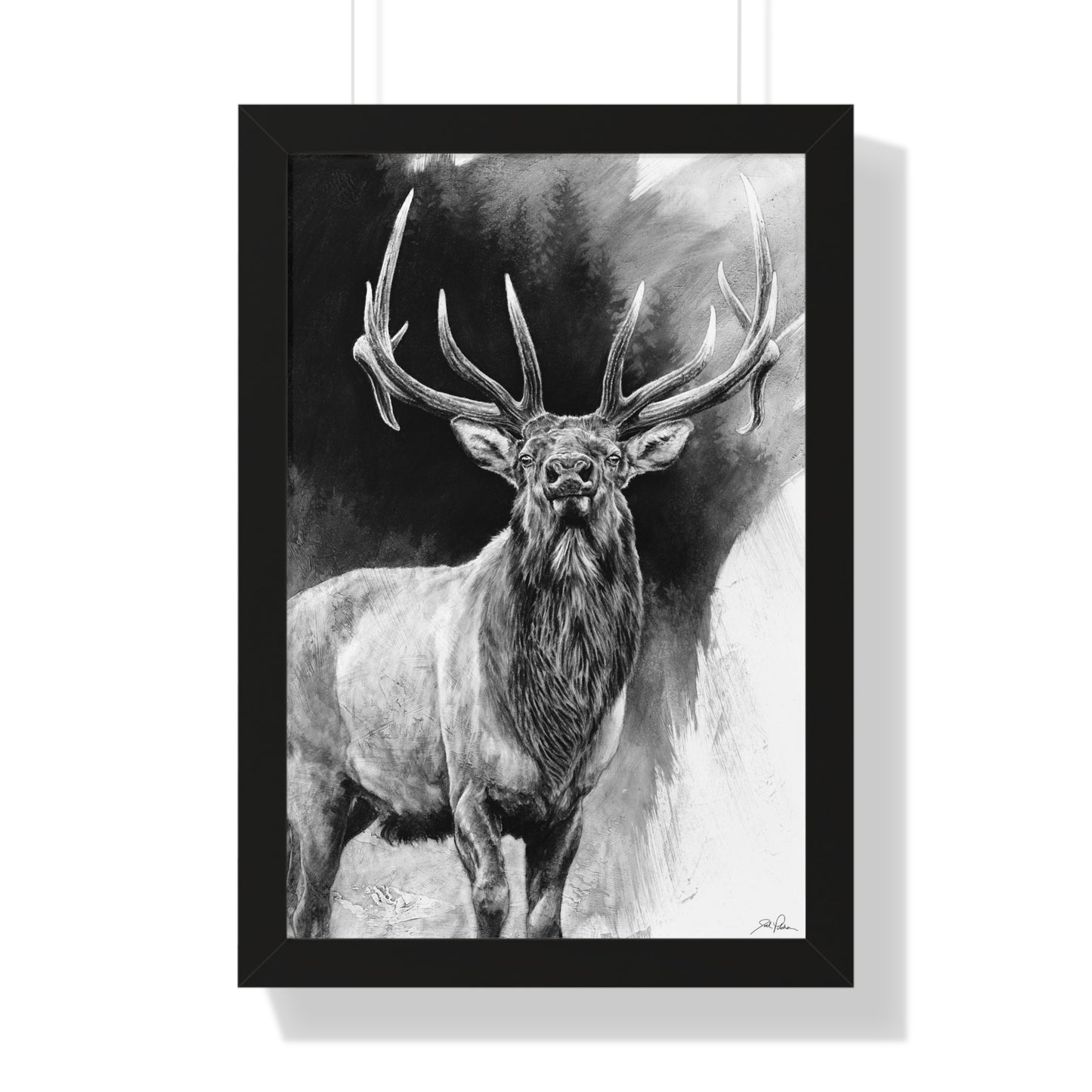 "Standing Tall" Framed Paper Print