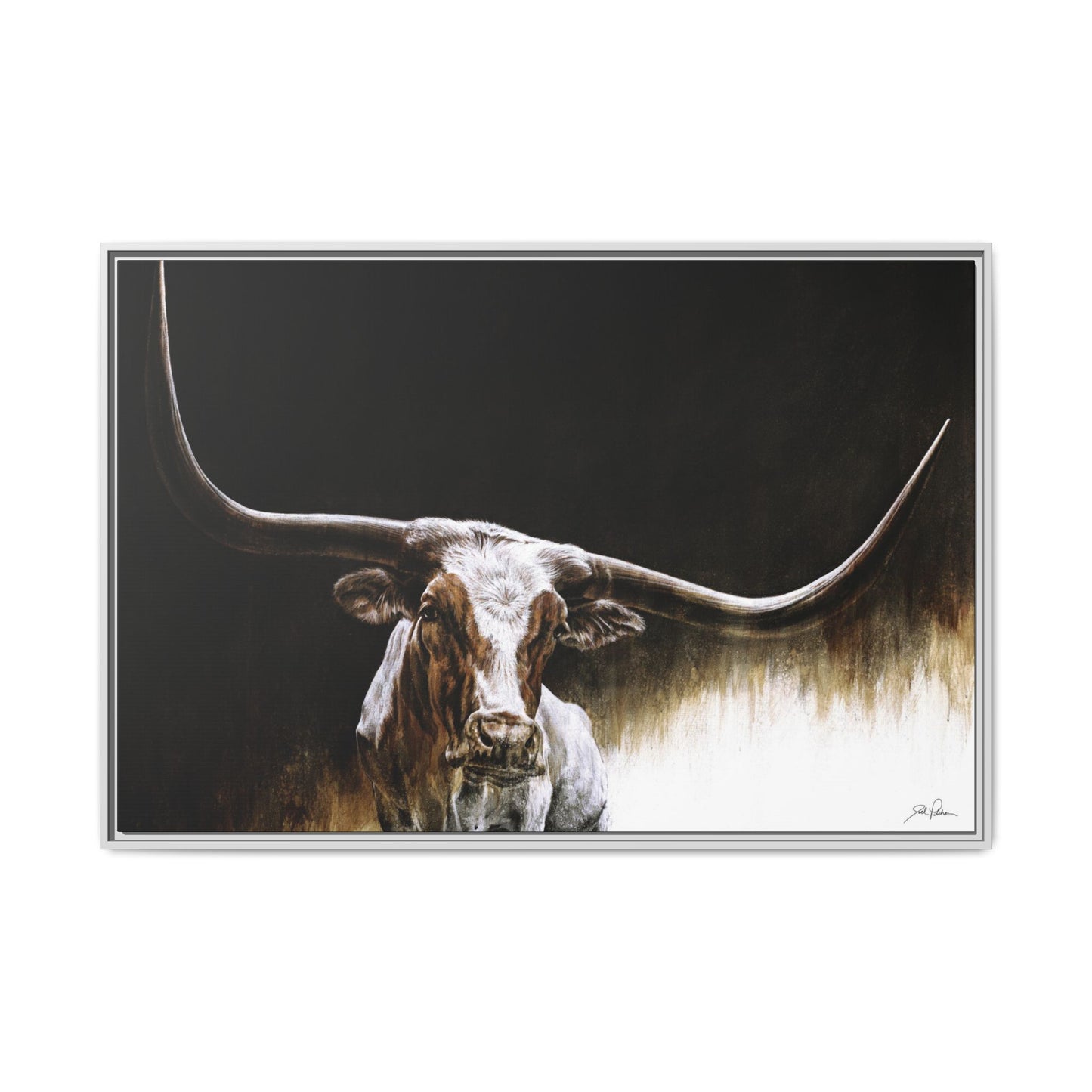 "Lone Star" Framed Canvas