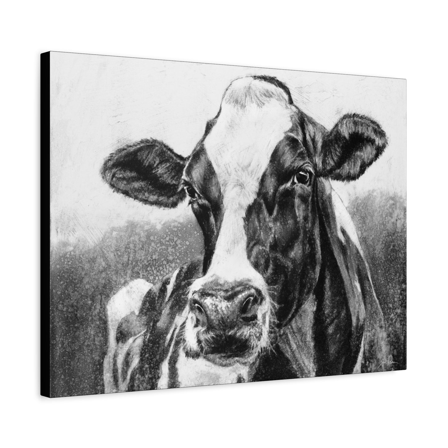 "Holstein" Stretched Canvas
