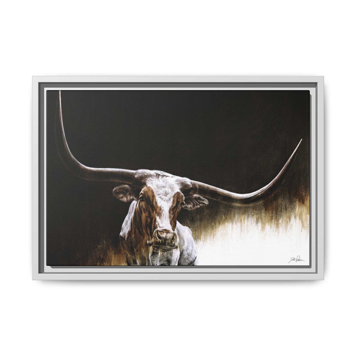"Lone Star" Framed Canvas