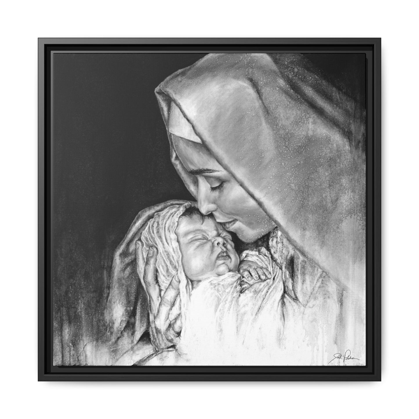 "King of Kings" Framed Canvas