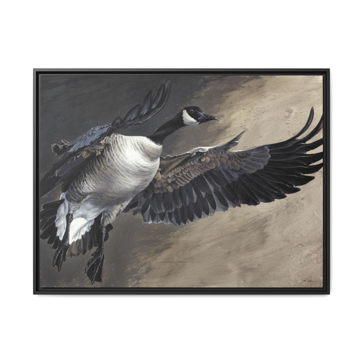"Homeward Bound" Framed Canvas