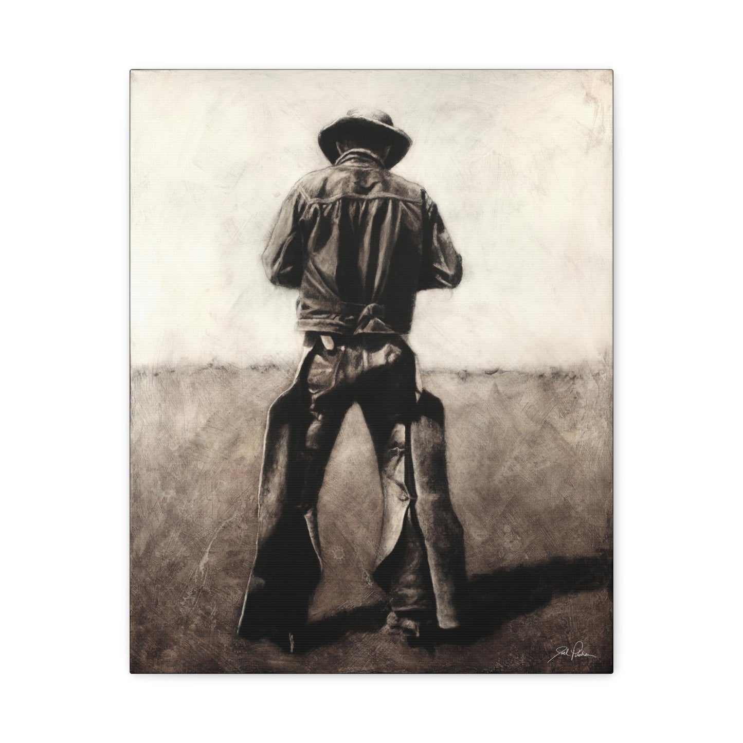 "Cowboy" Stretched Canvas