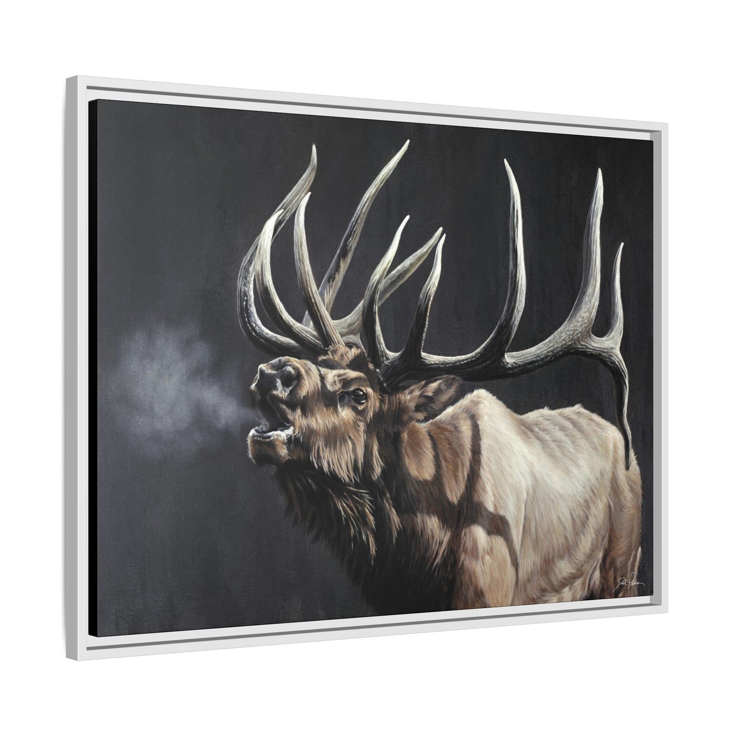 "Royal Persuasion" Framed Canvas