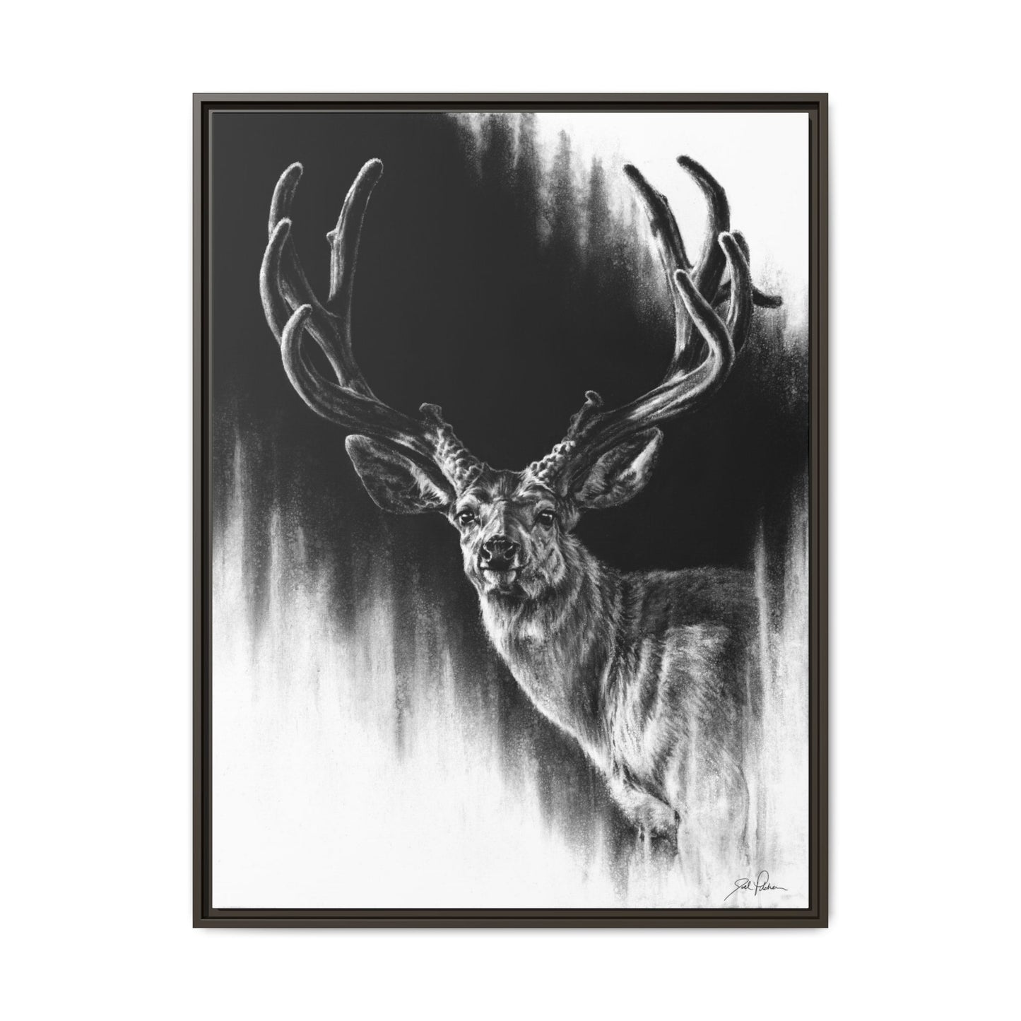 "Summer Swag" Framed Canvas