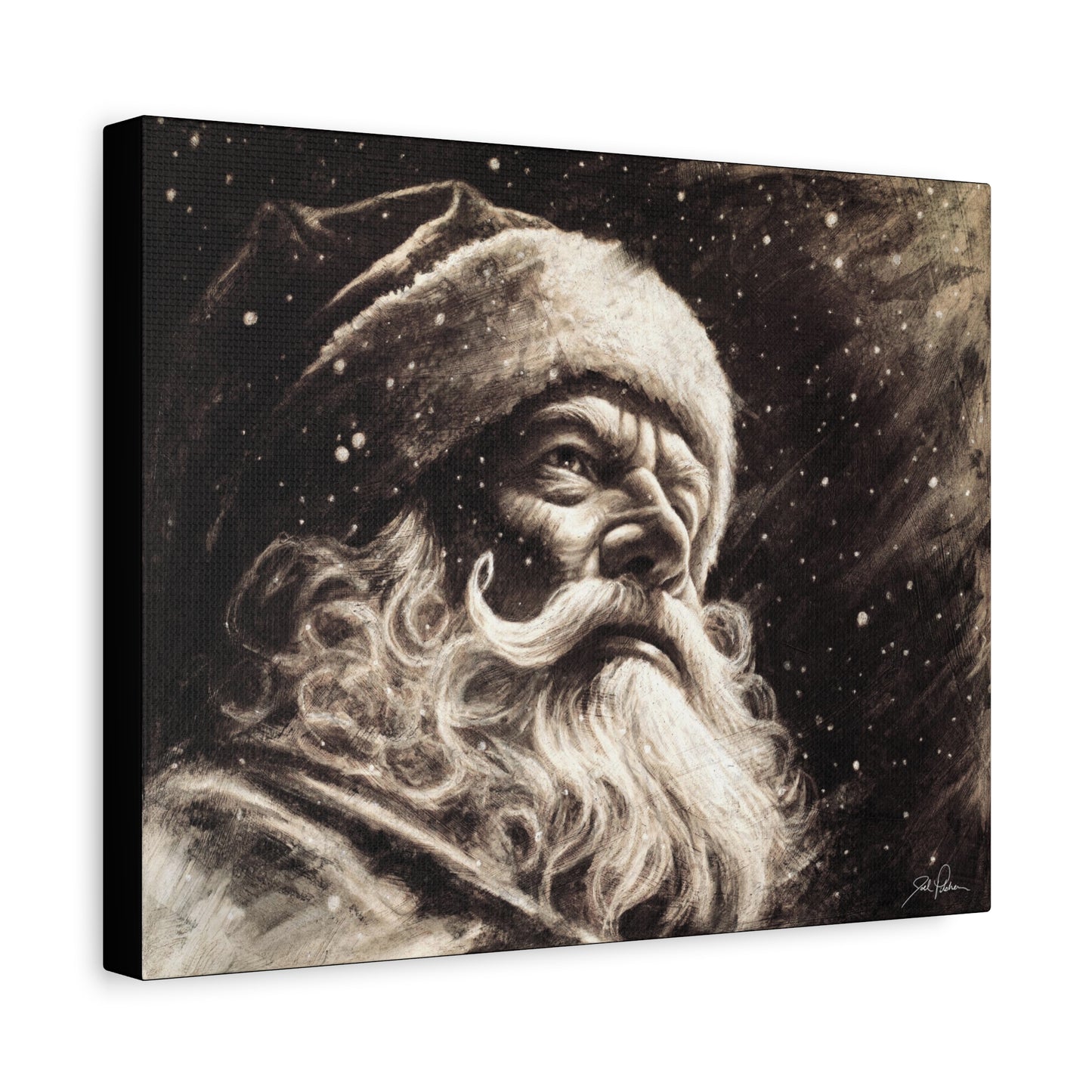 "Kris Kringle" Stretched Canvas