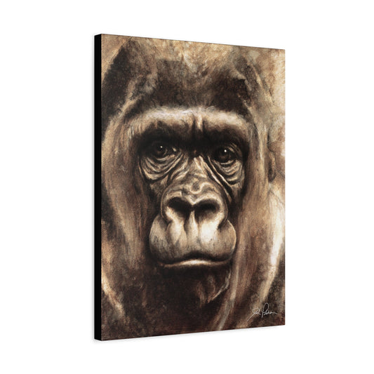 "Gorilla" Stretched Canvas