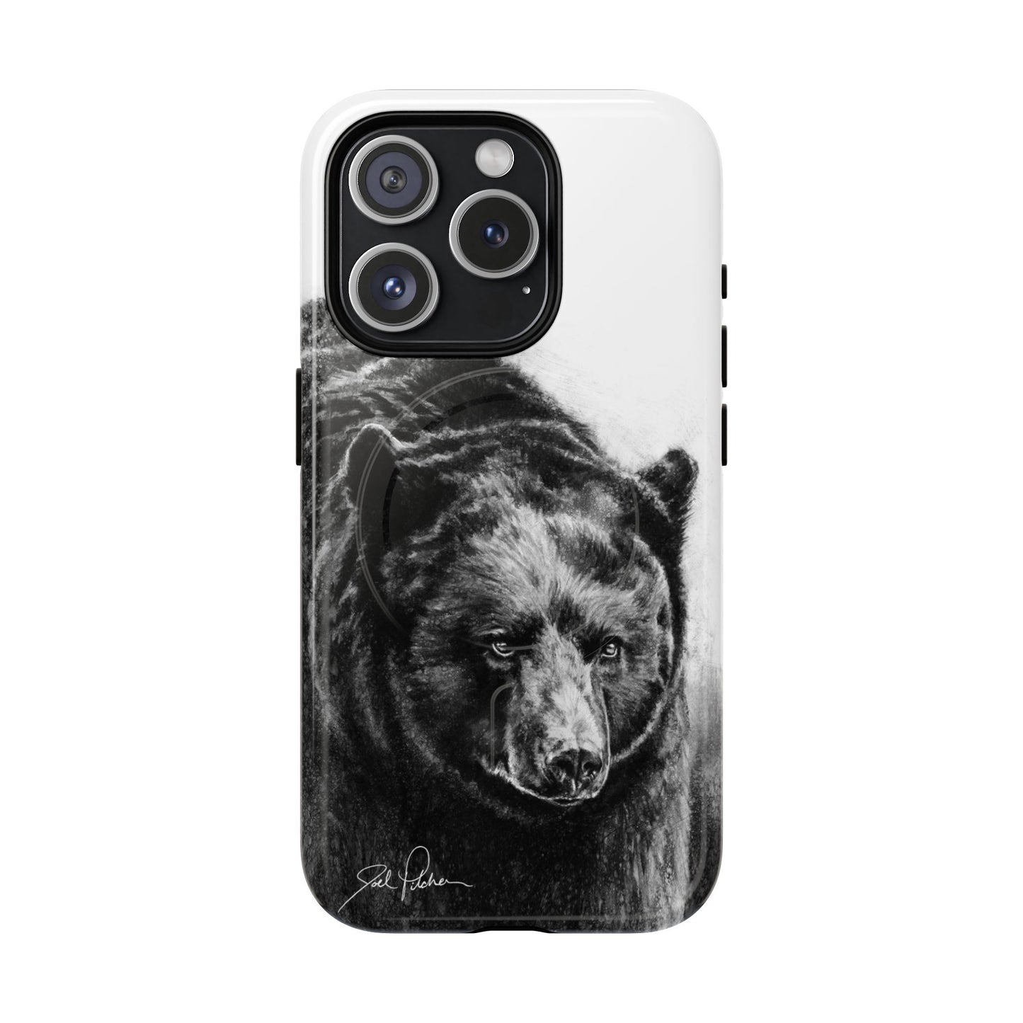 "Black Bear" Magnetic Tough Case