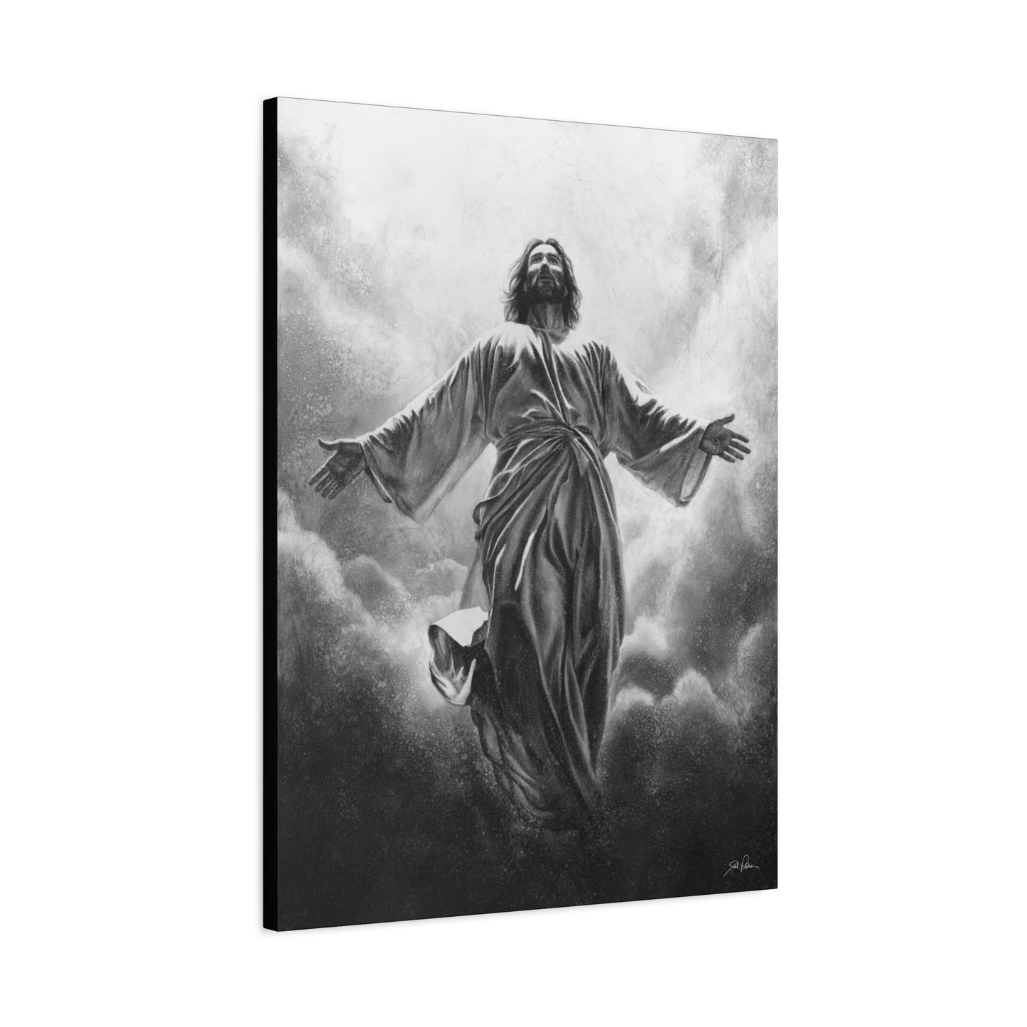 "In His Glory" Stretched Canvas