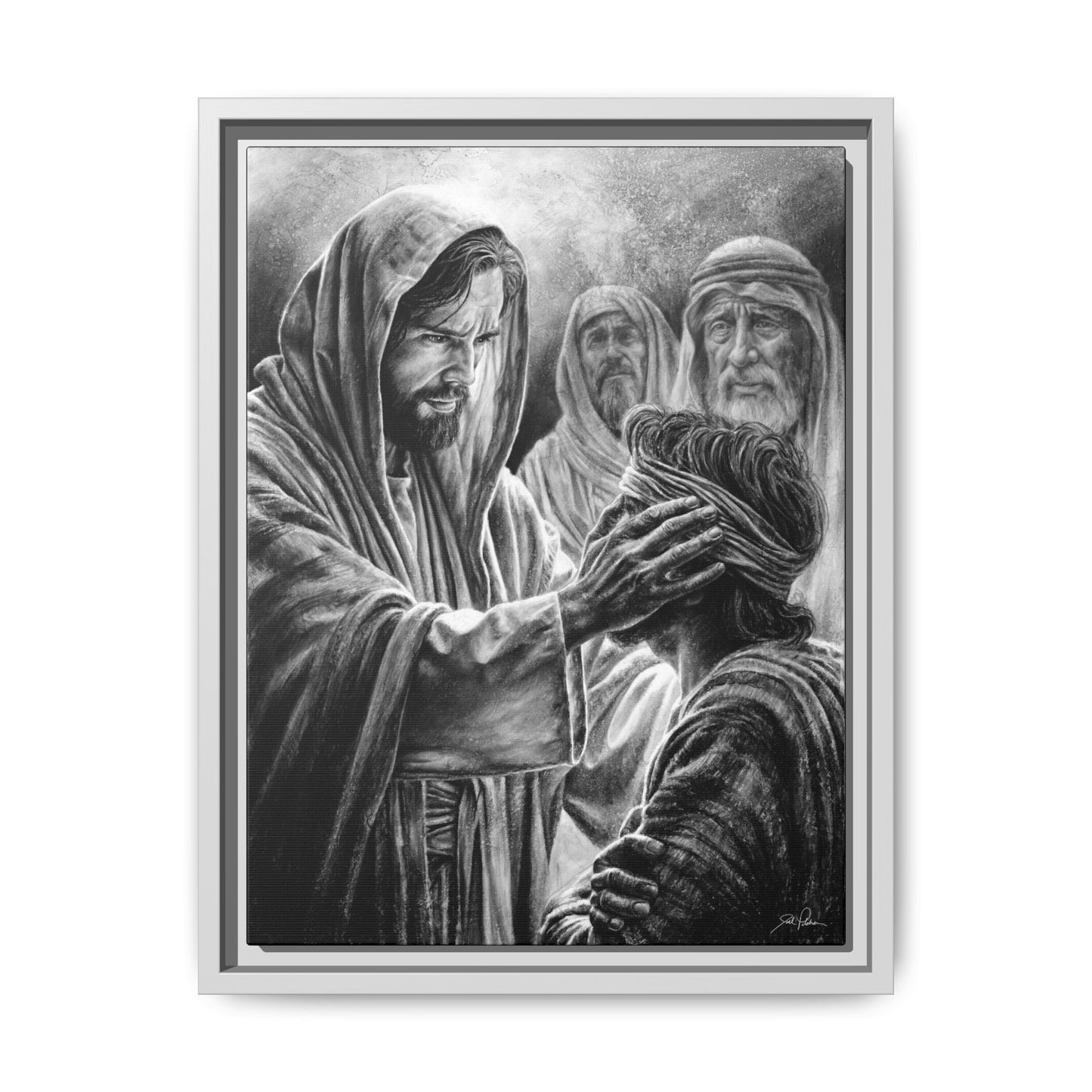 "That We May See" Framed Canvas