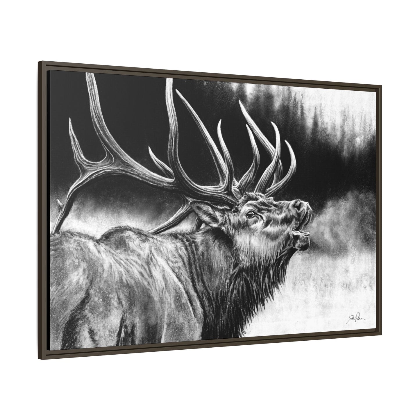 "Autumn Anthem" Framed Canvas