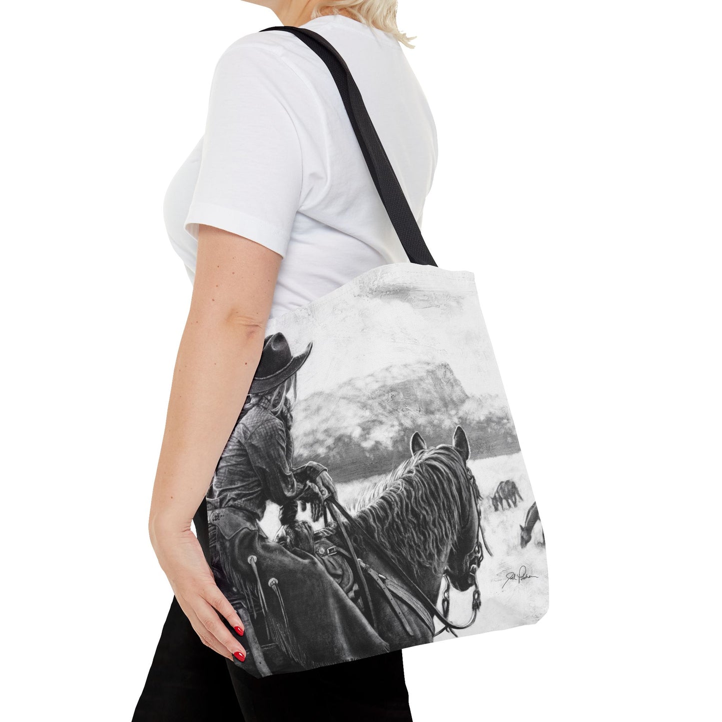 "Bridles and Braids" Tote Bag