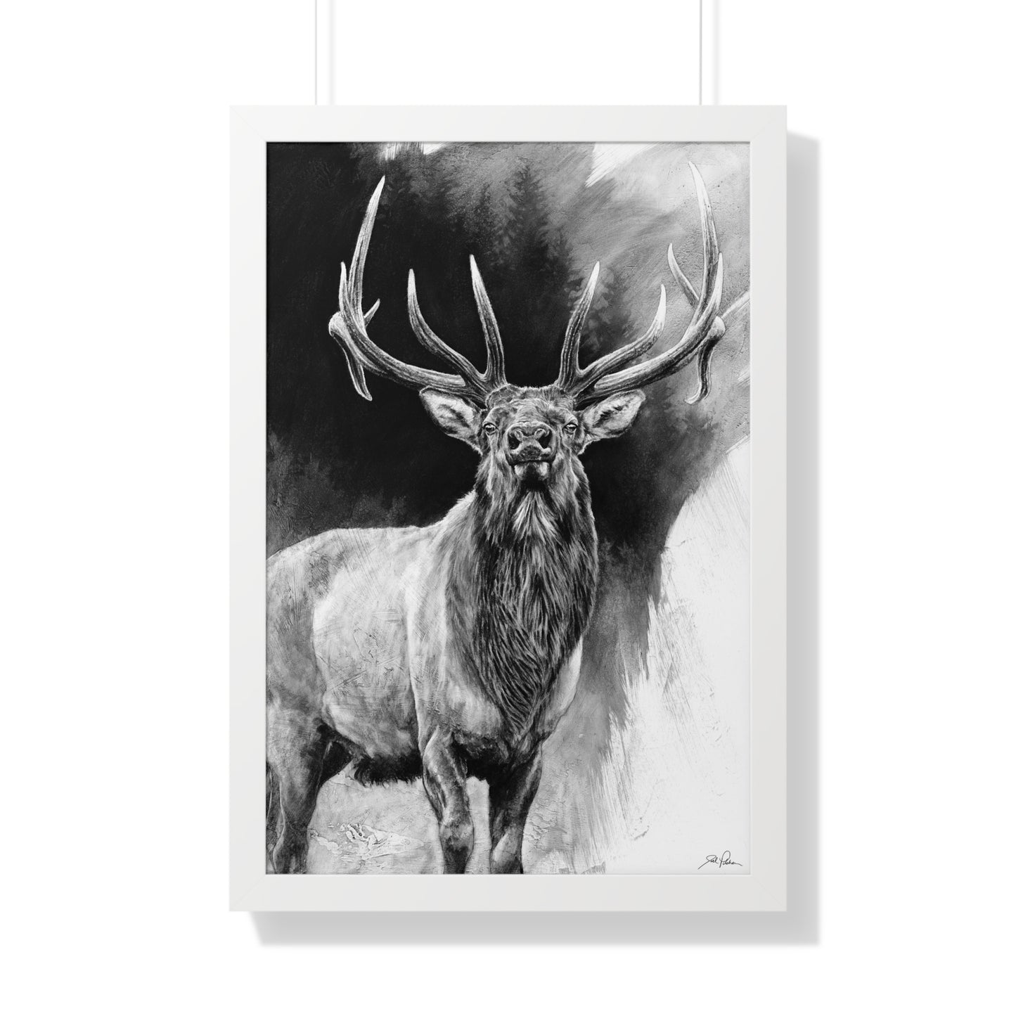 "Standing Tall" Framed Paper Print