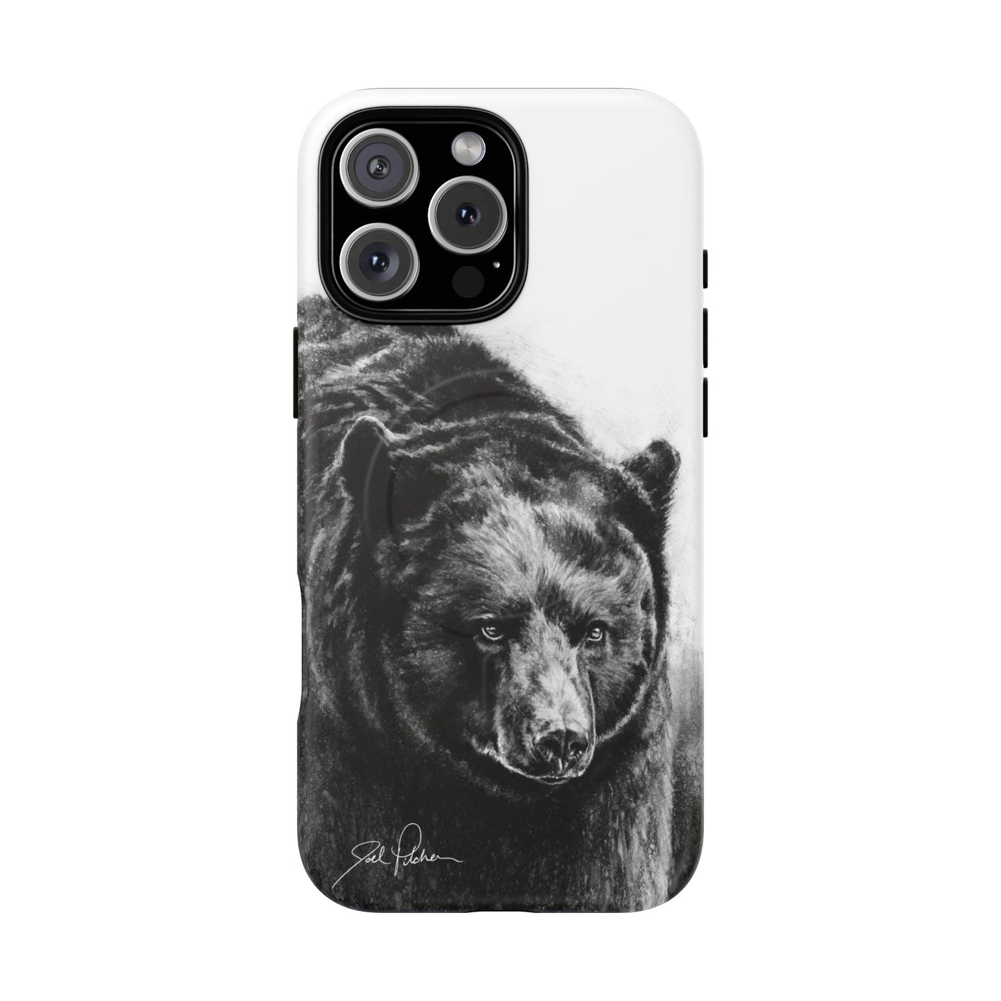 "Black Bear" Magnetic Tough Case