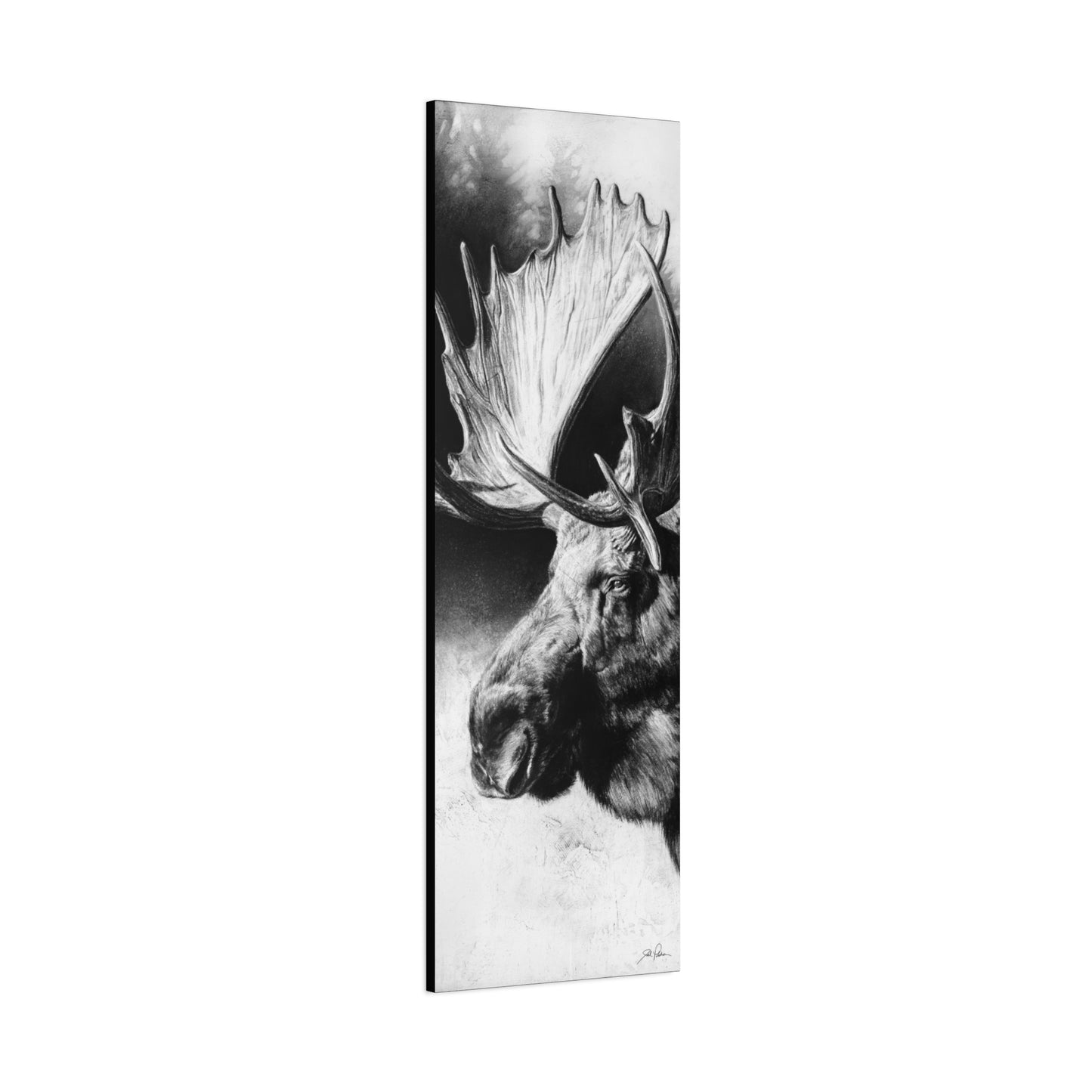 "Formida-bull" Stretched Canvas