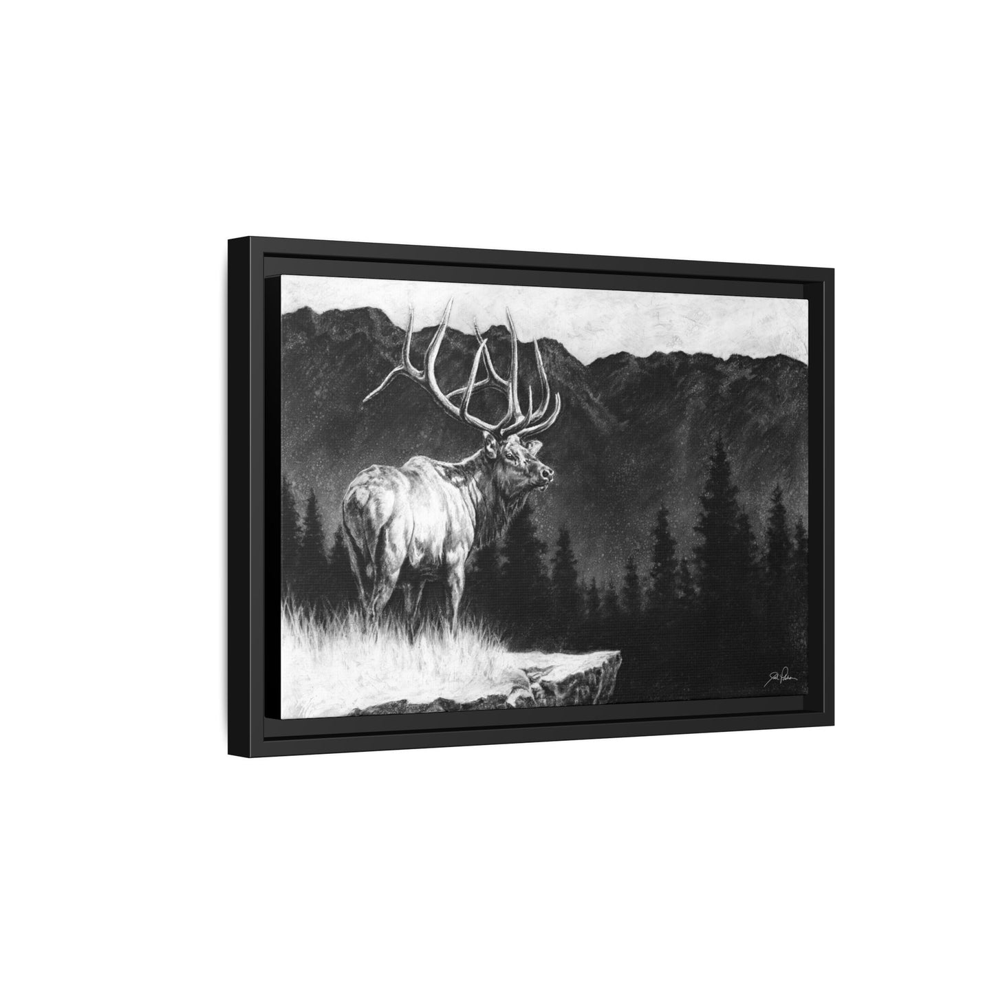 "Relentless" Framed Canvas