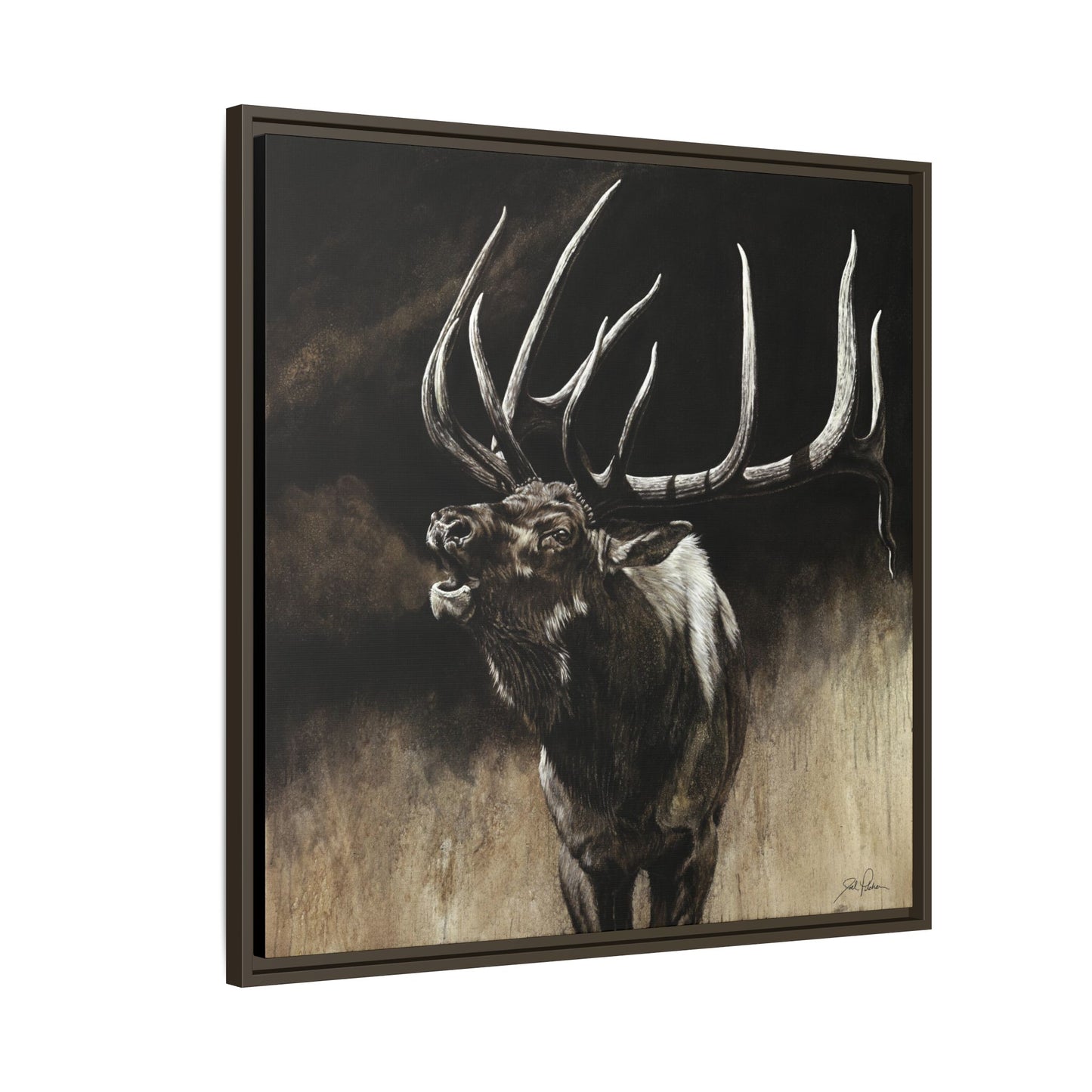 "Call of the Wild" Framed Canvas
