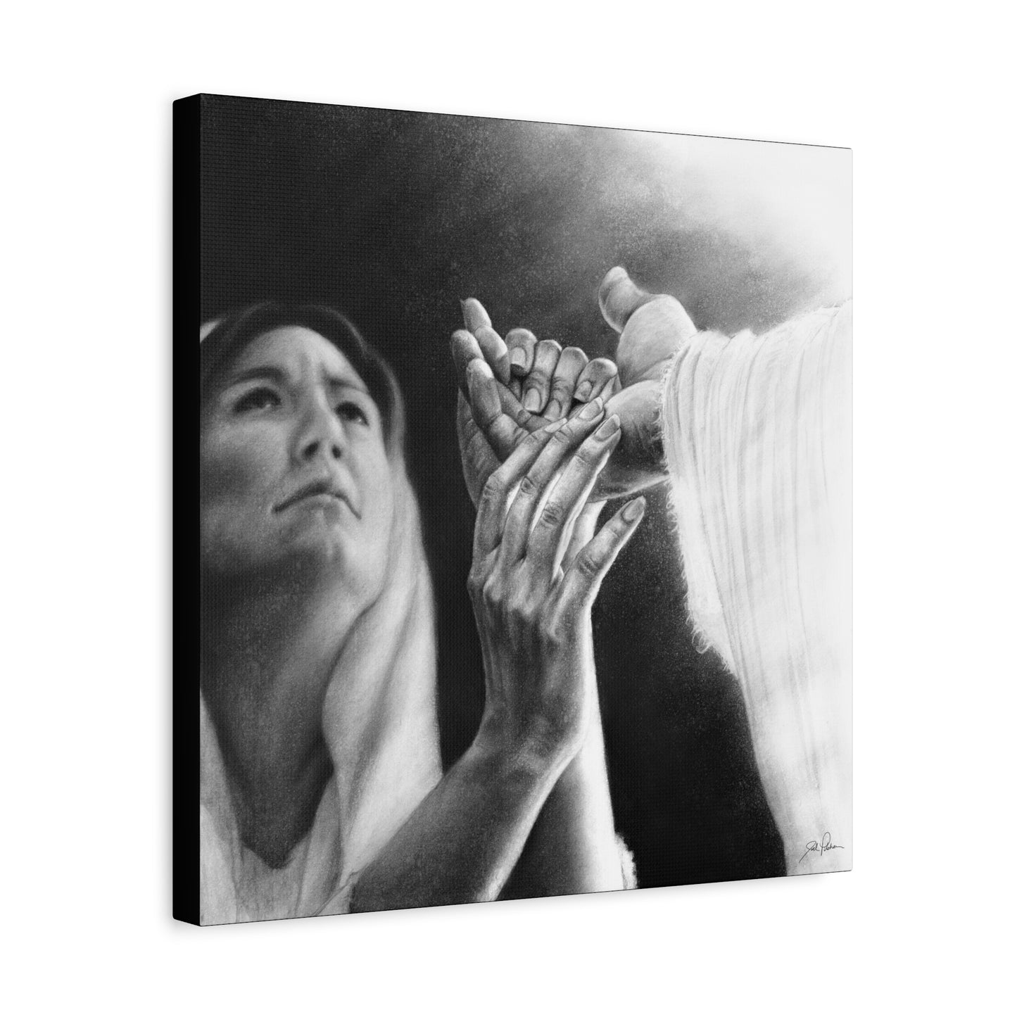"Be of Good Comfort" Stretched Canvas