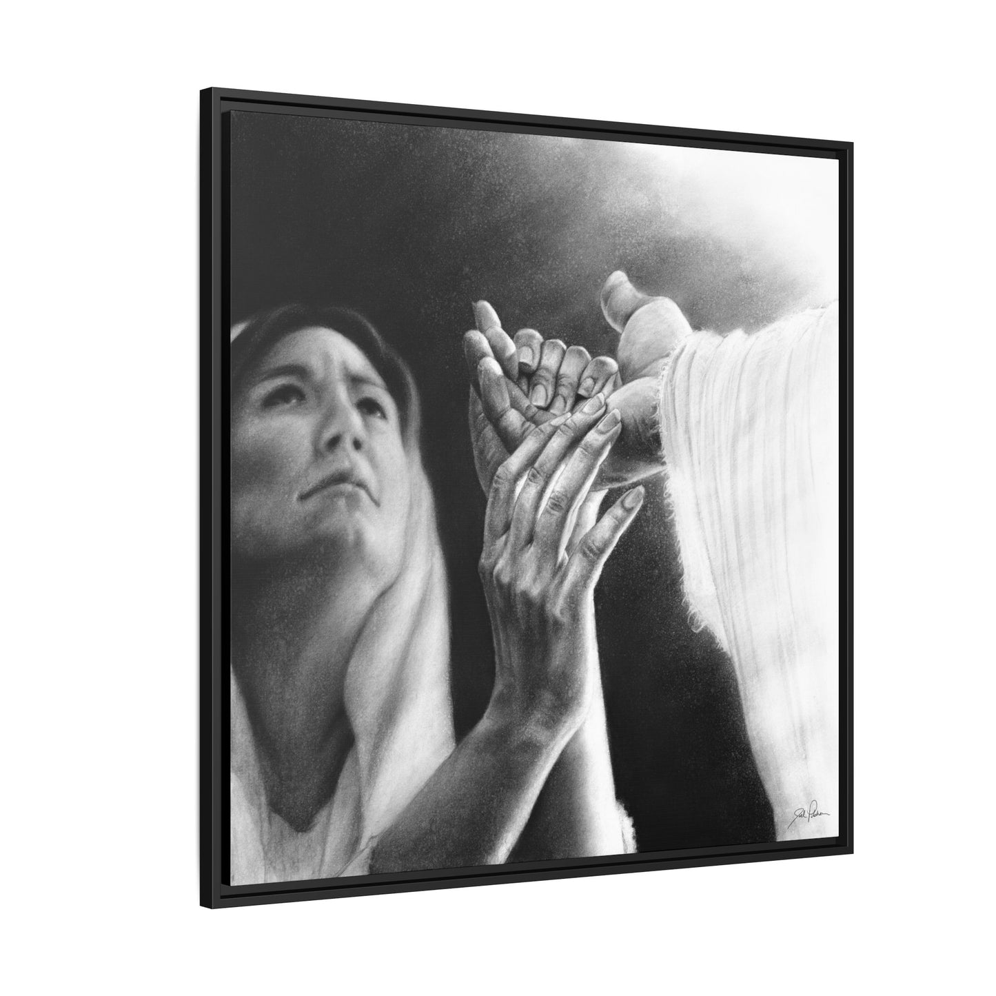 "Be of Good Comfort" Framed Canvas