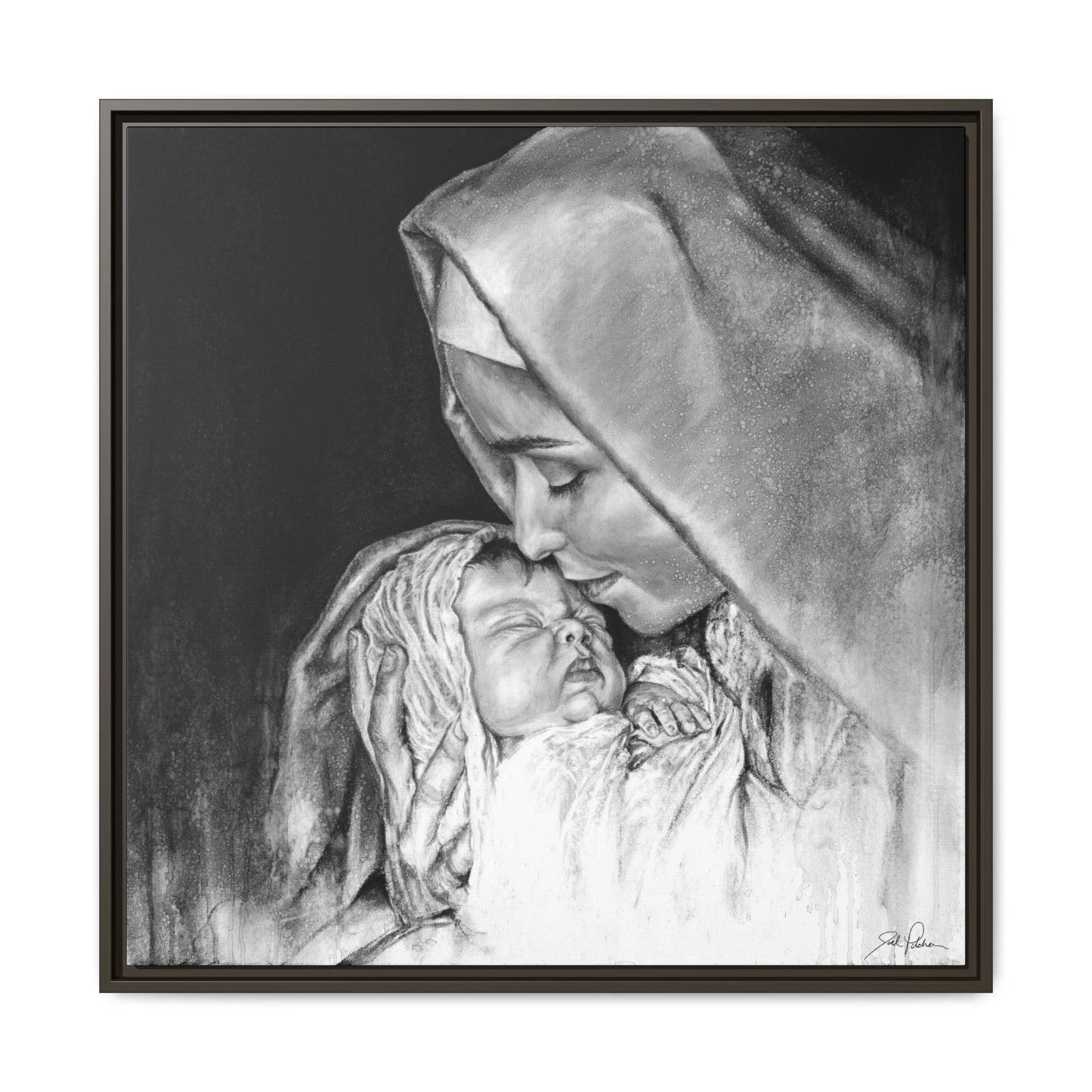 "King of Kings" Framed Canvas