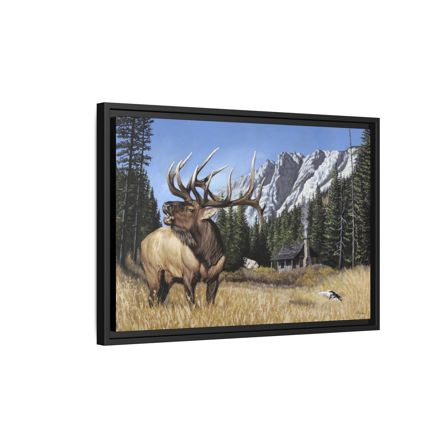 "Sanctuary" Framed Canvas