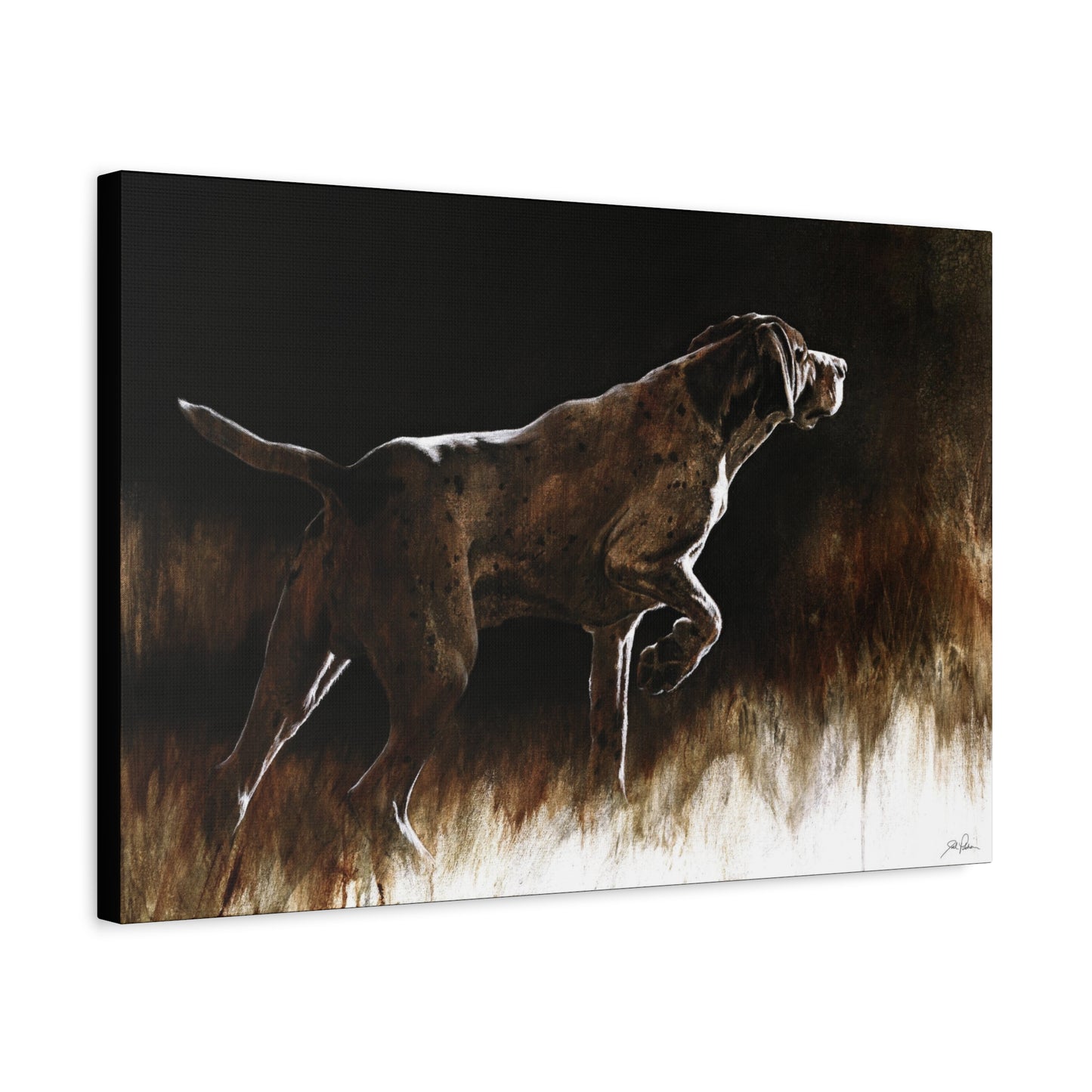 "On Point" Stretched Canvas