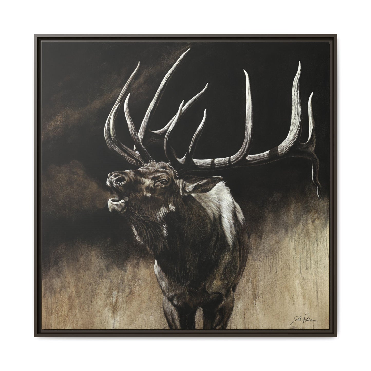 "Call of the Wild" Framed Canvas