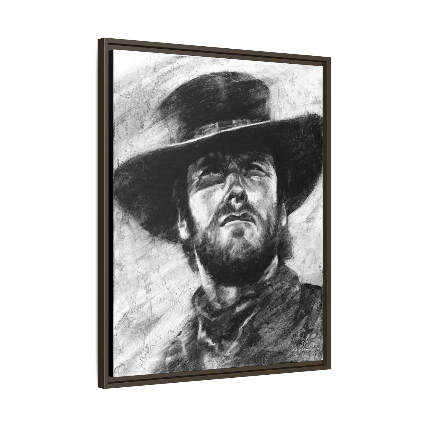 "Eastwood" Framed Canvas