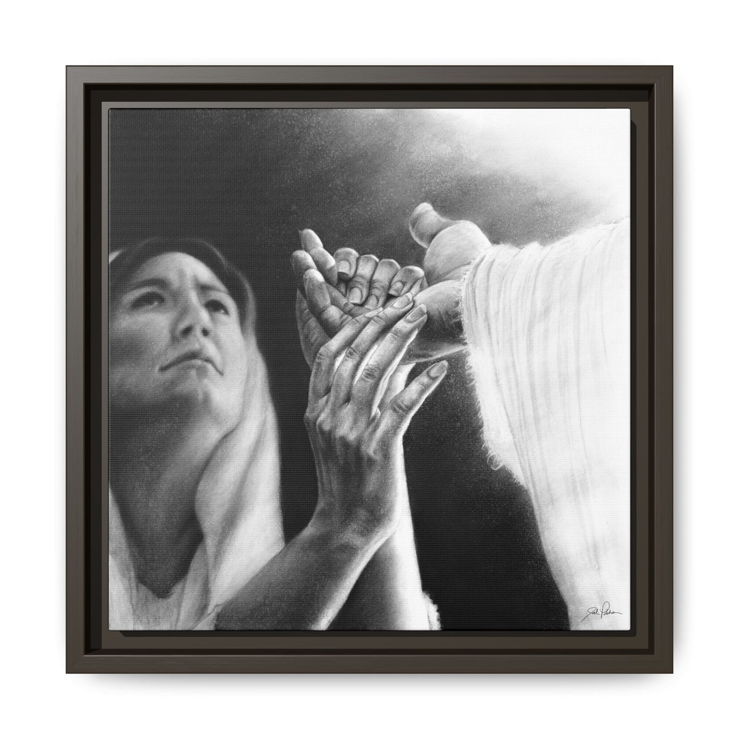 "Be of Good Comfort" Framed Canvas