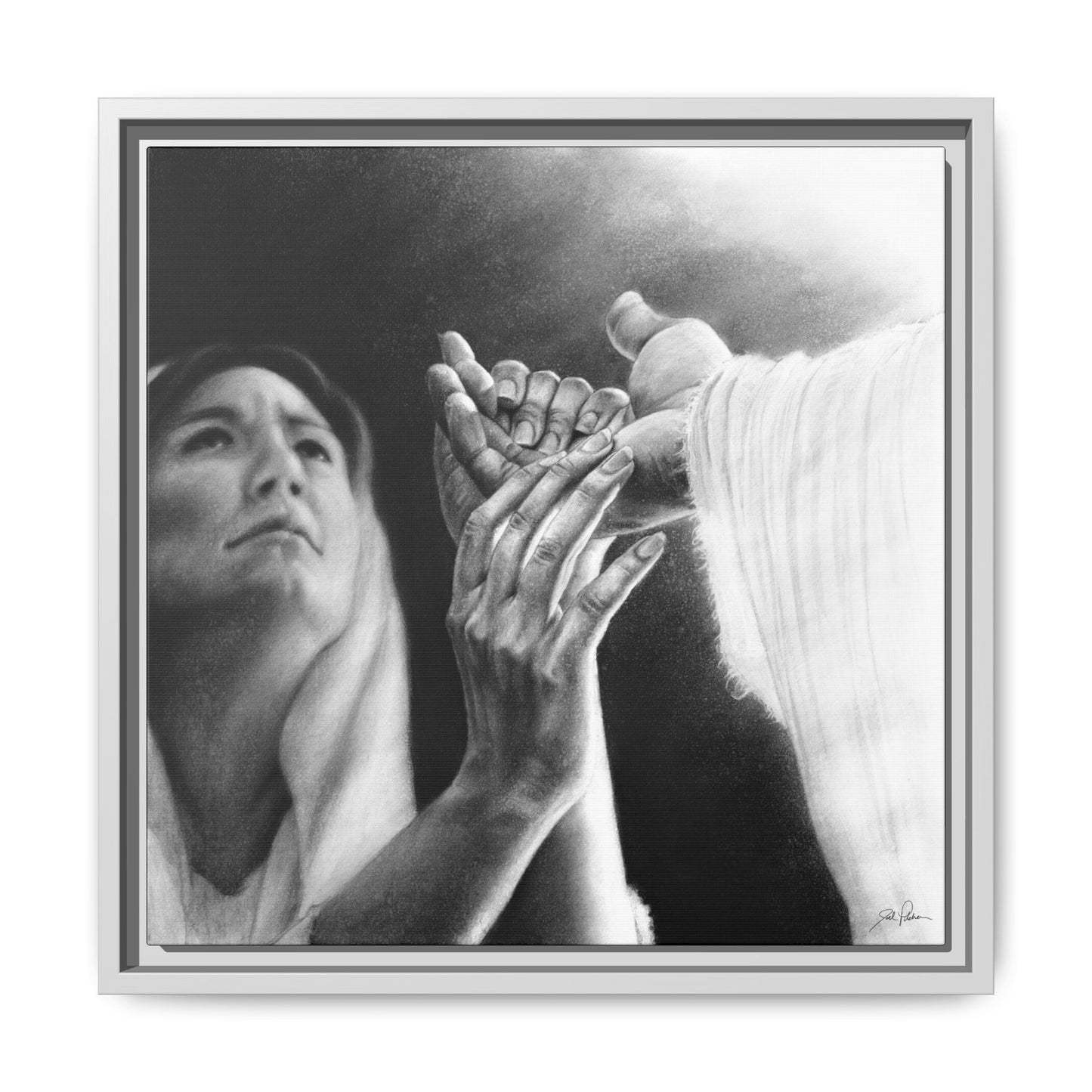 "Be of Good Comfort" Framed Canvas