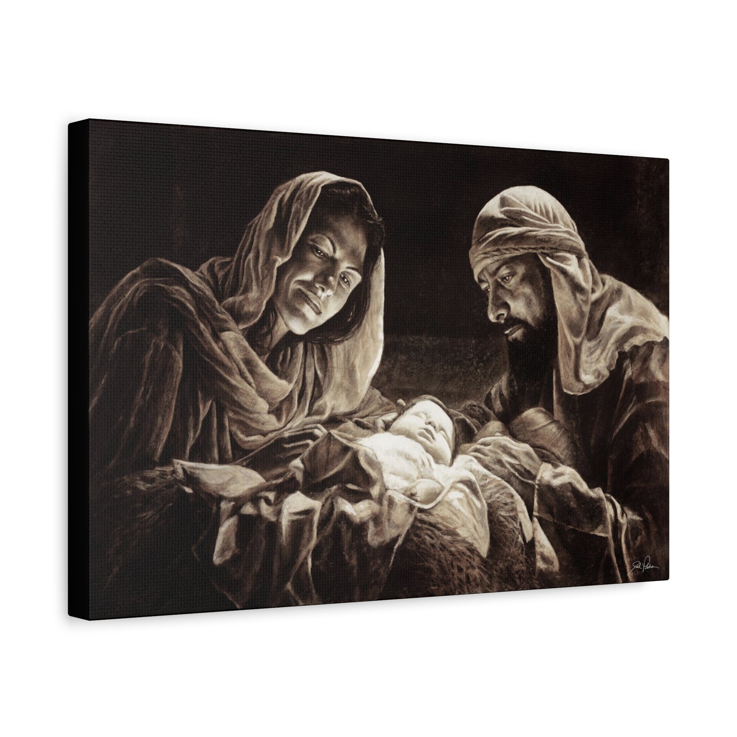 "Light of the World" Stretched Canvas