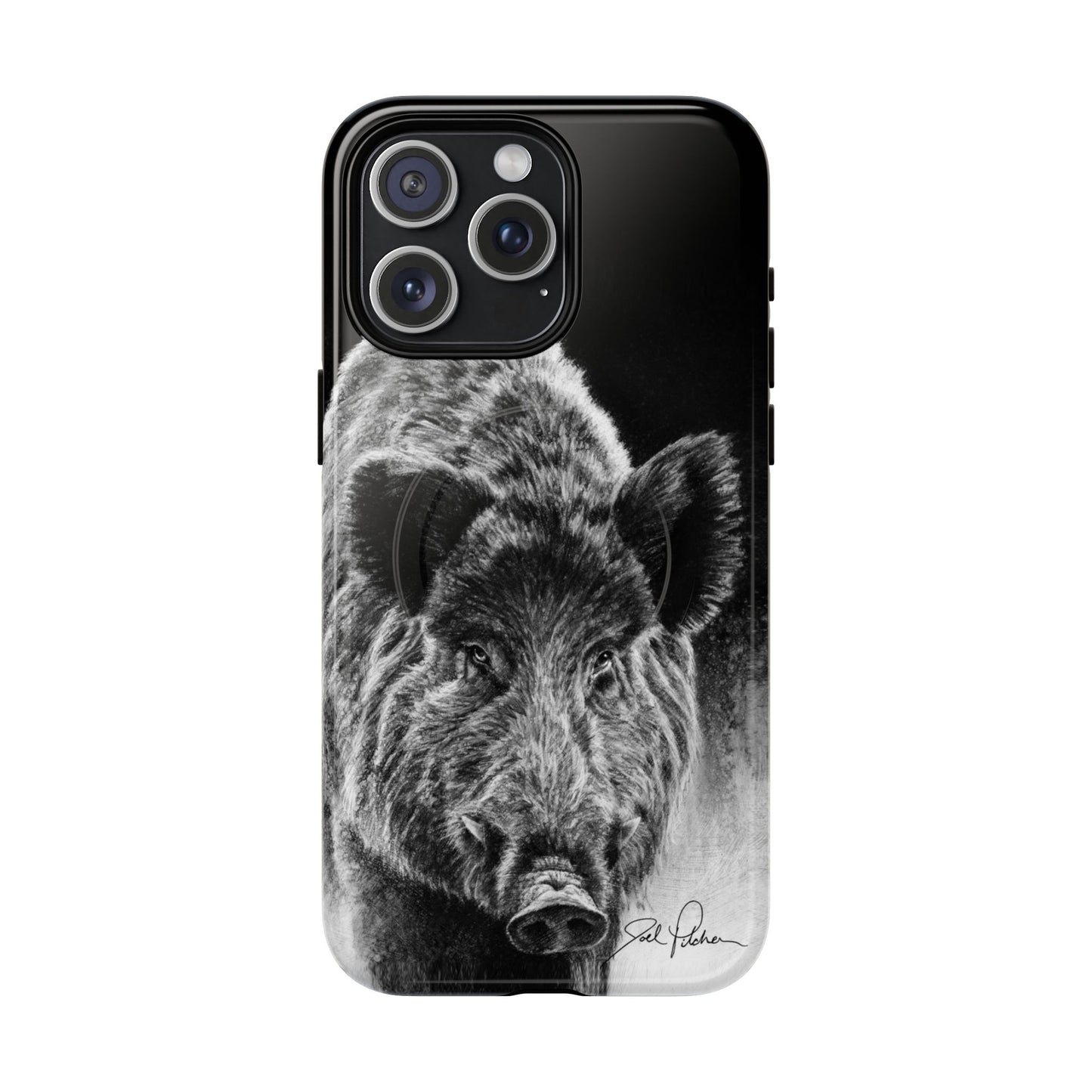 "Wild Boar" Magnetic Tough Case