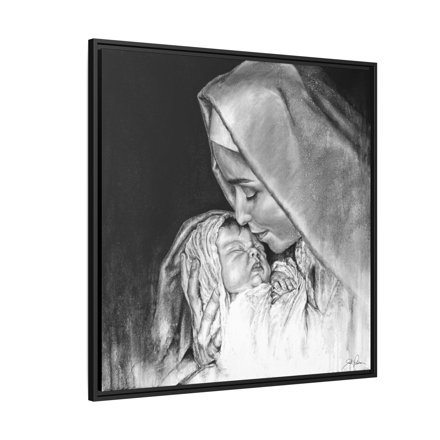 "King of Kings" Framed Canvas