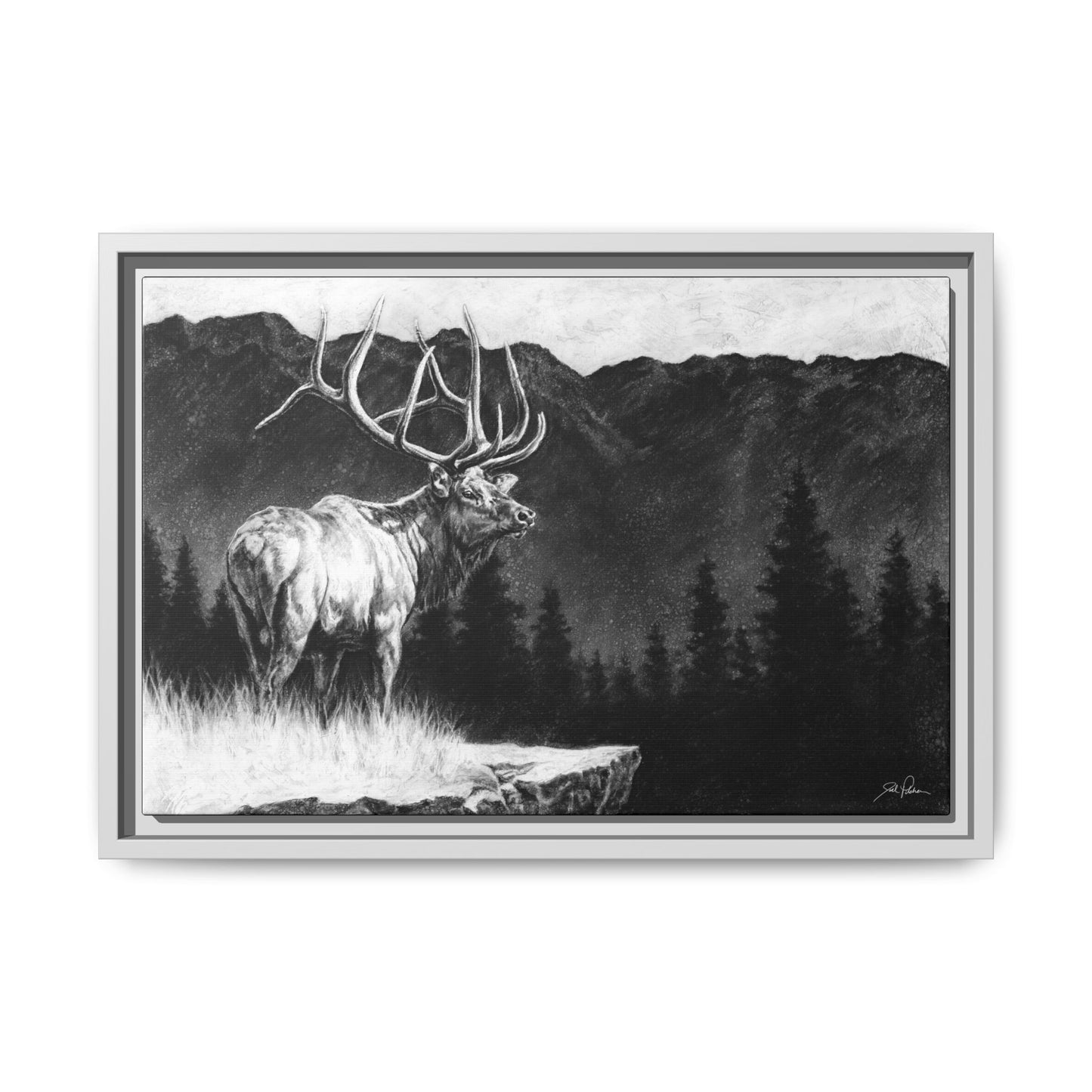 "Relentless" Framed Canvas