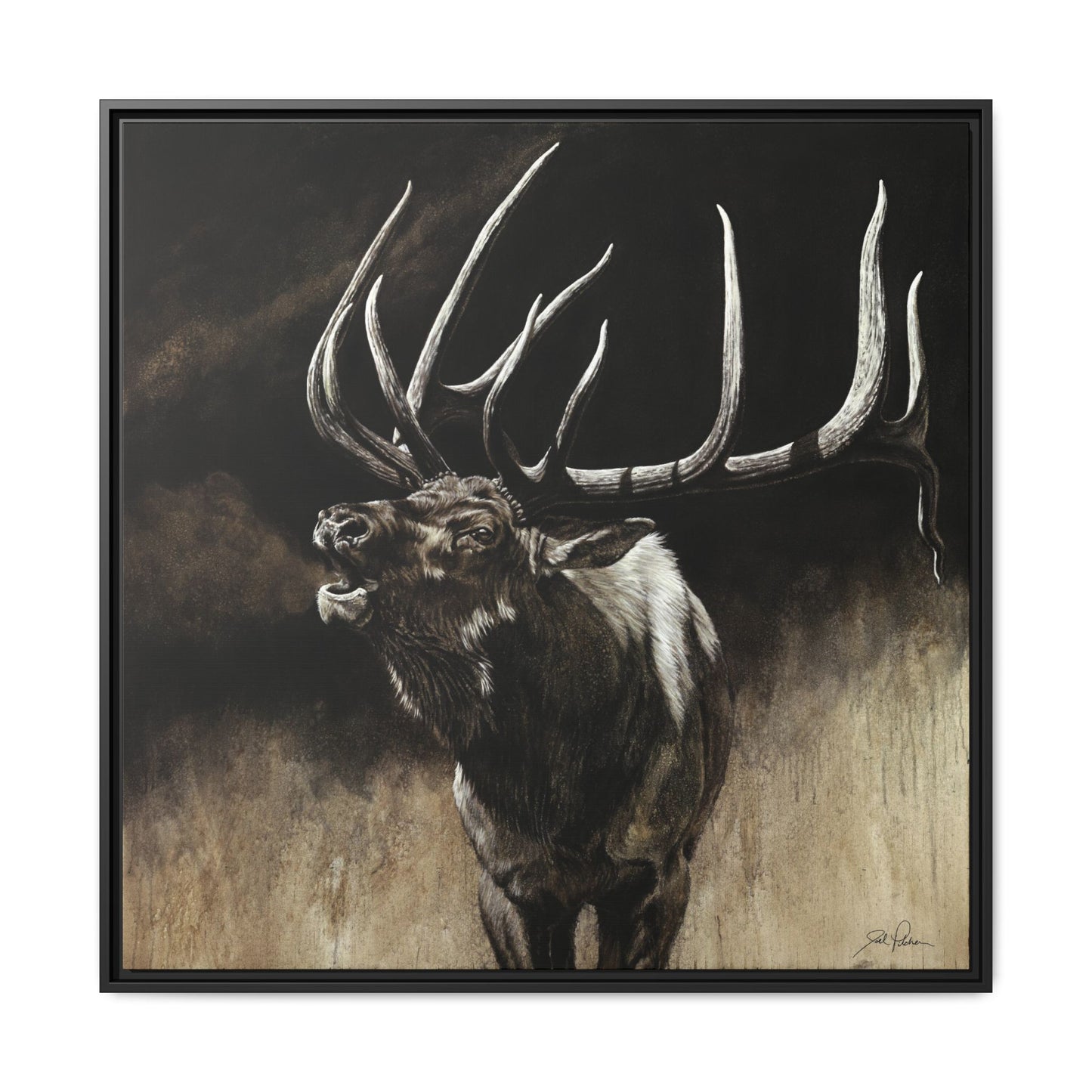 "Call of the Wild" Framed Canvas