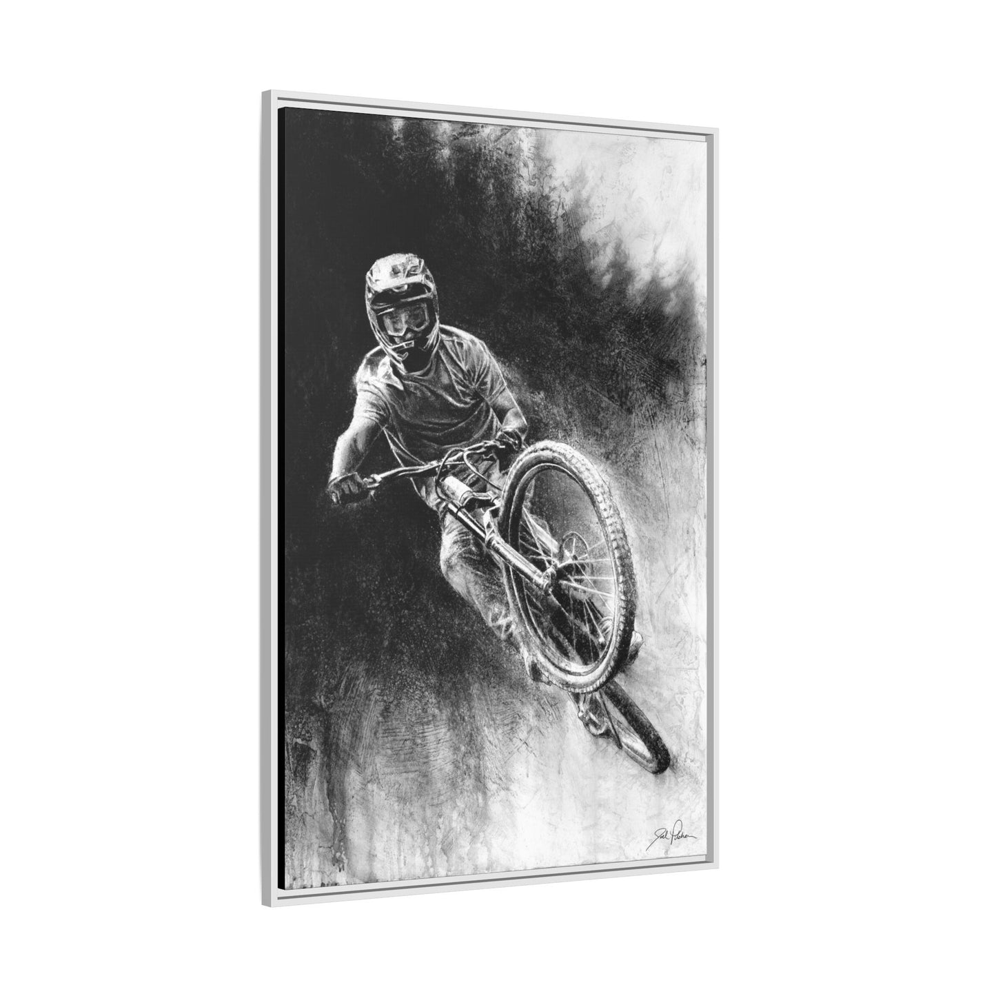"Mountain Air" Framed Canvas